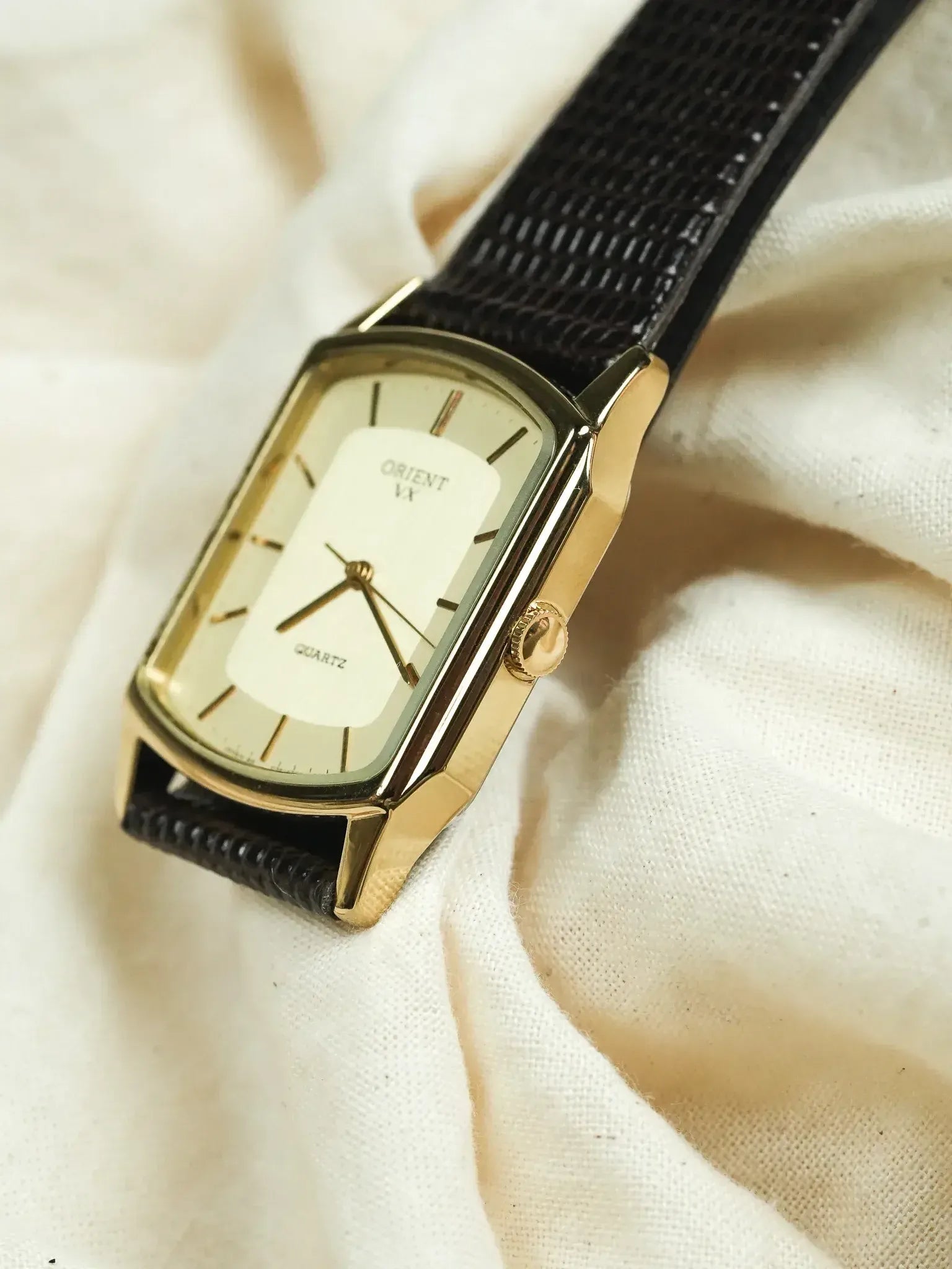 Orient - Tank plaqué or - NOS - 1980s - Atelier Victor