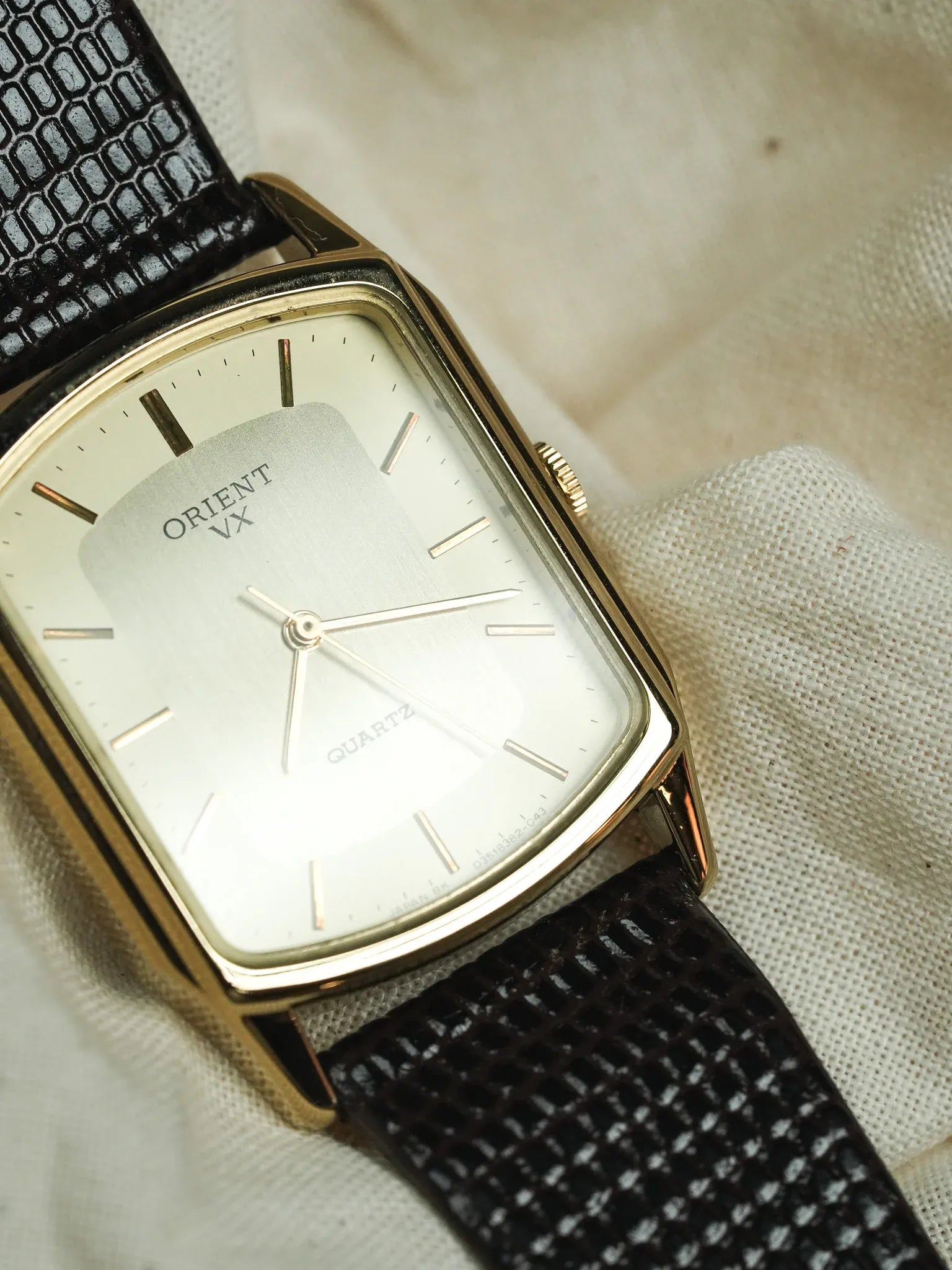 Orient - Tank plaqué or - NOS - 1980s - Atelier Victor