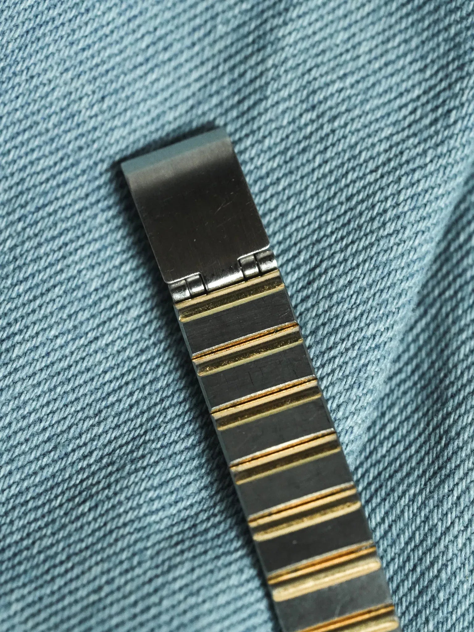 Paris - Style "Polo" Acier Or Mini - 1980s - Atelier Victor