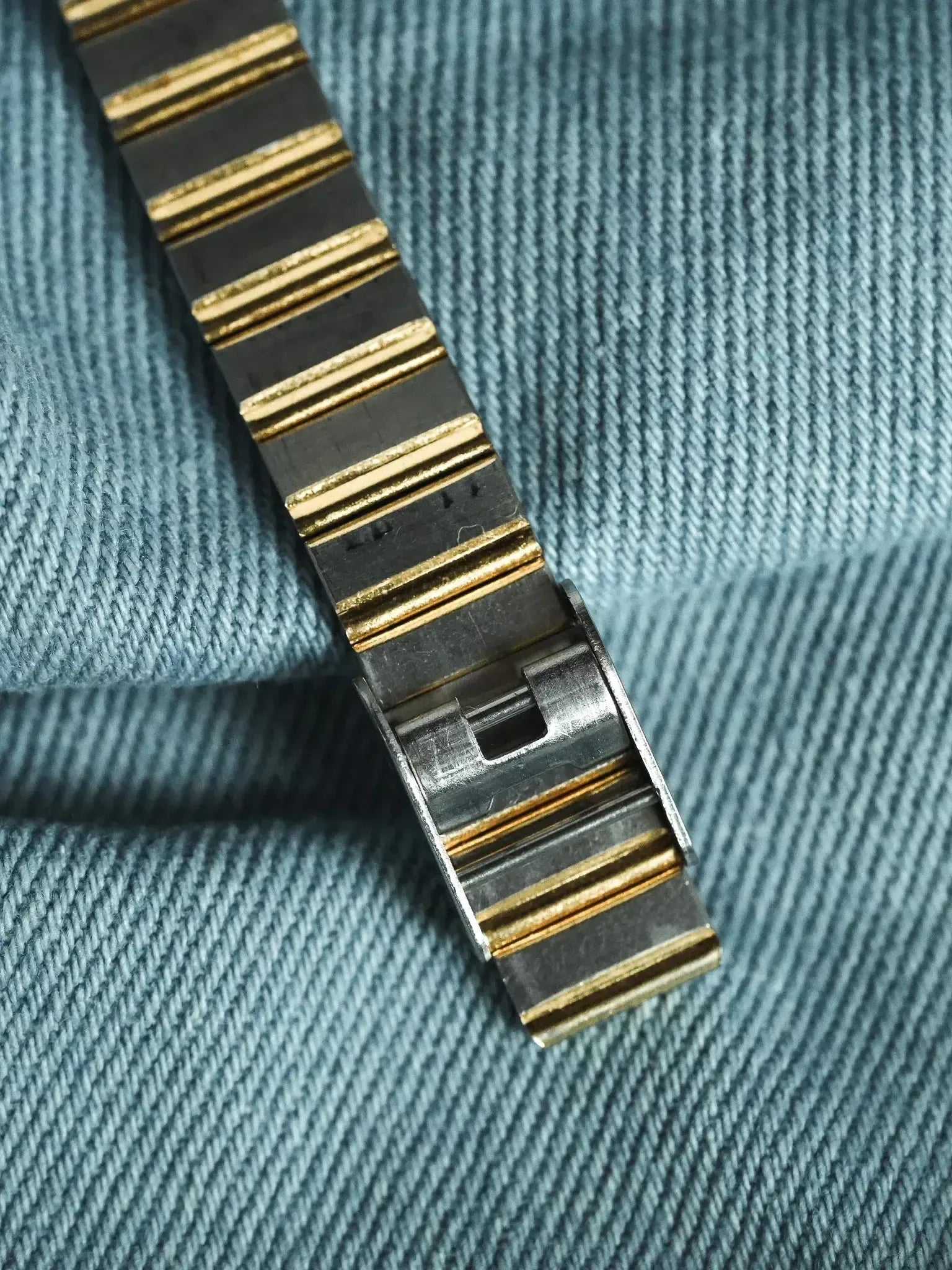 Paris - Style "Polo" Acier Or Mini - 1980s - Atelier Victor