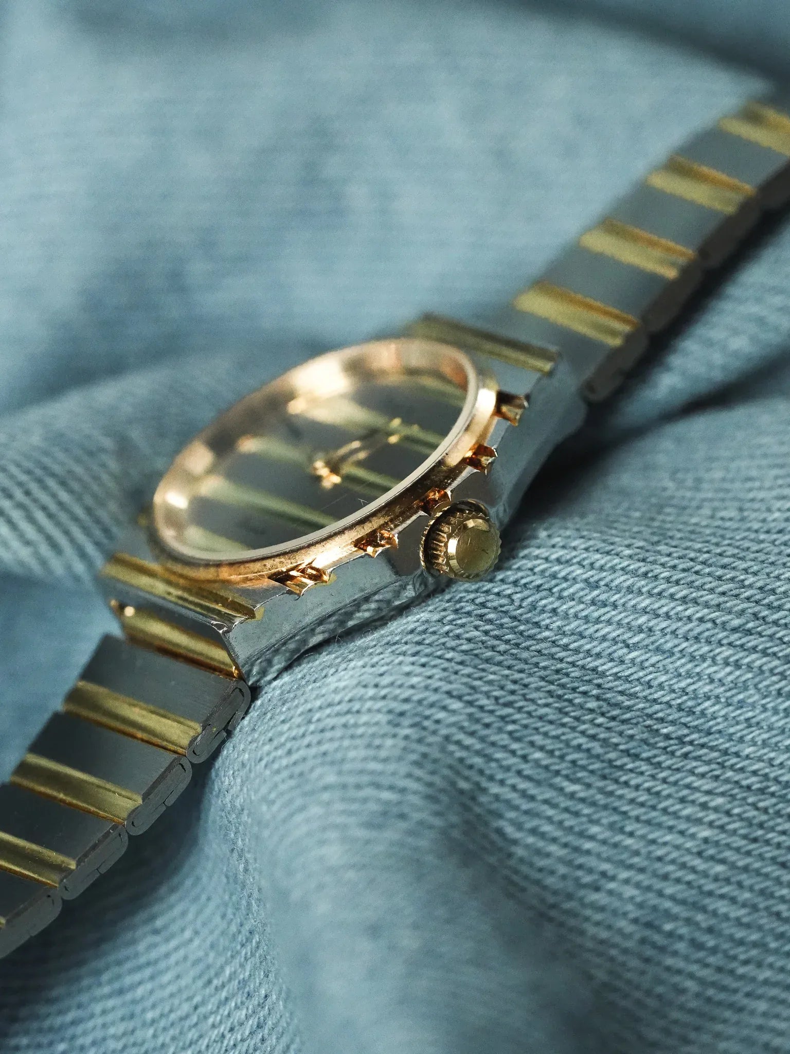 Paris - Style "Polo" Acier Or Mini - 1980s - Atelier Victor