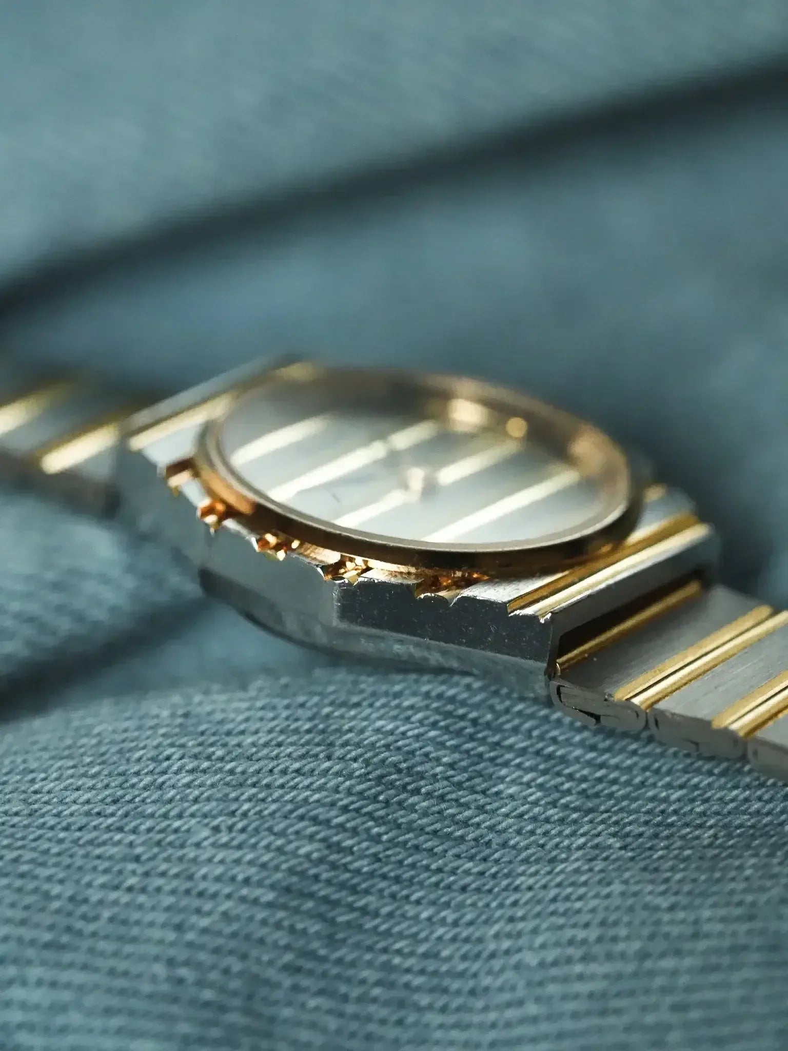 Paris - Style "Polo" Acier Or Mini - 1980s - Atelier Victor