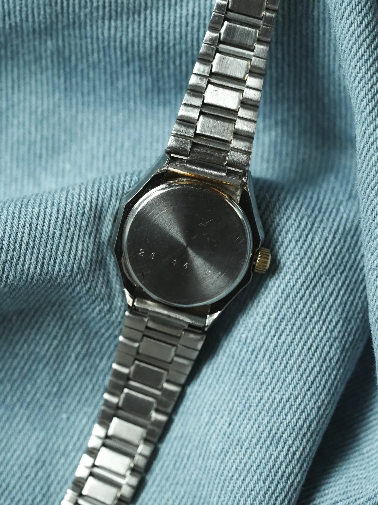 Paris - Style "Polo" Acier Or Mini - 1980s - Atelier Victor