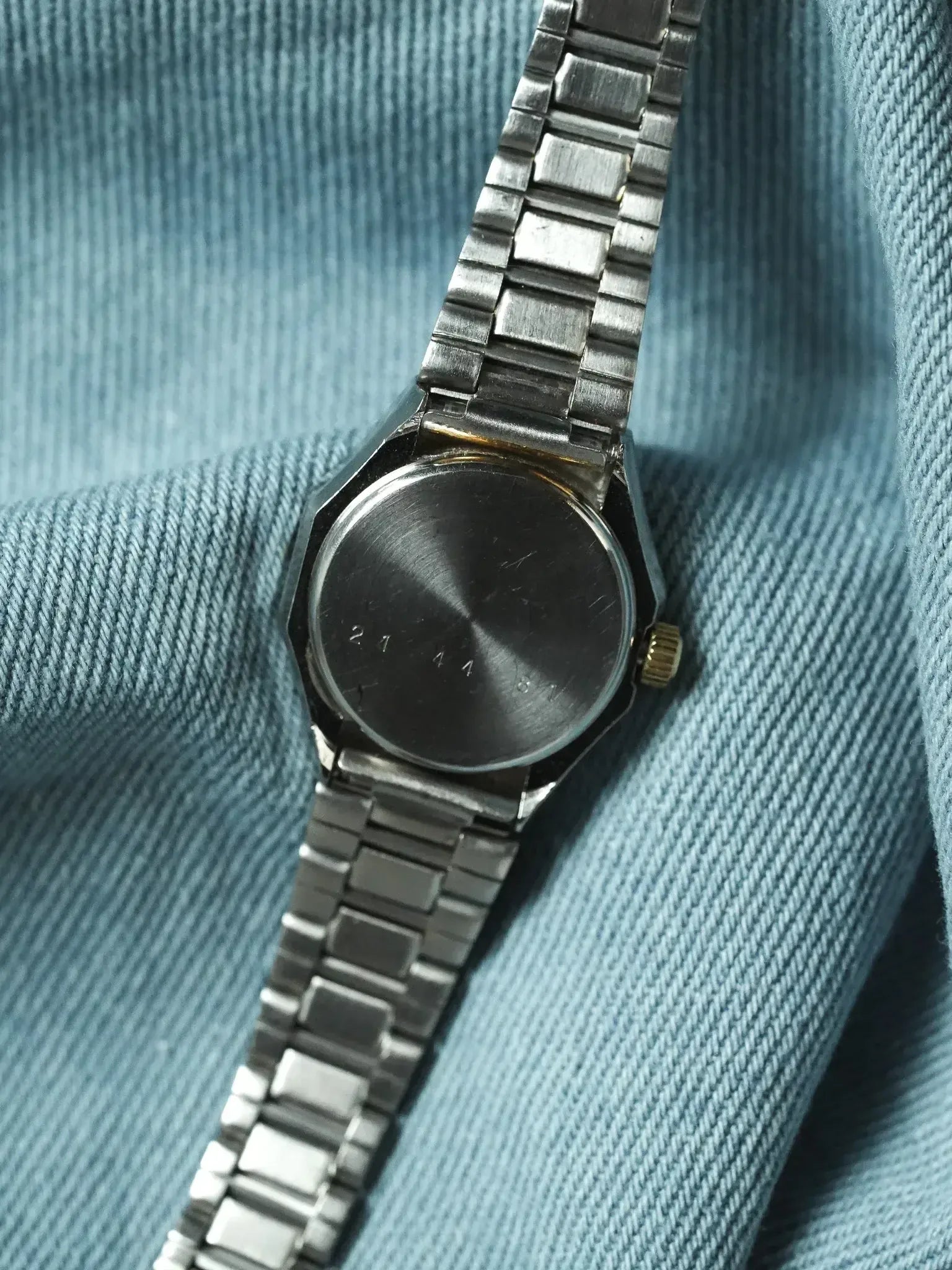 Paris - Style "Polo" Acier Or Mini - 1980s - Atelier Victor