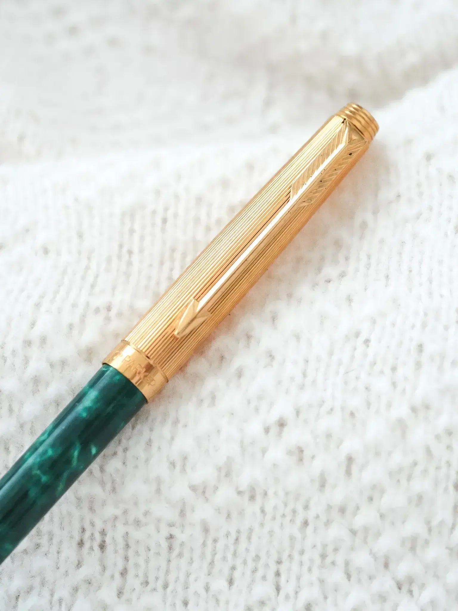 Parker - Stylo bille 75 prototype laque verte - 1990s - Atelier Victor