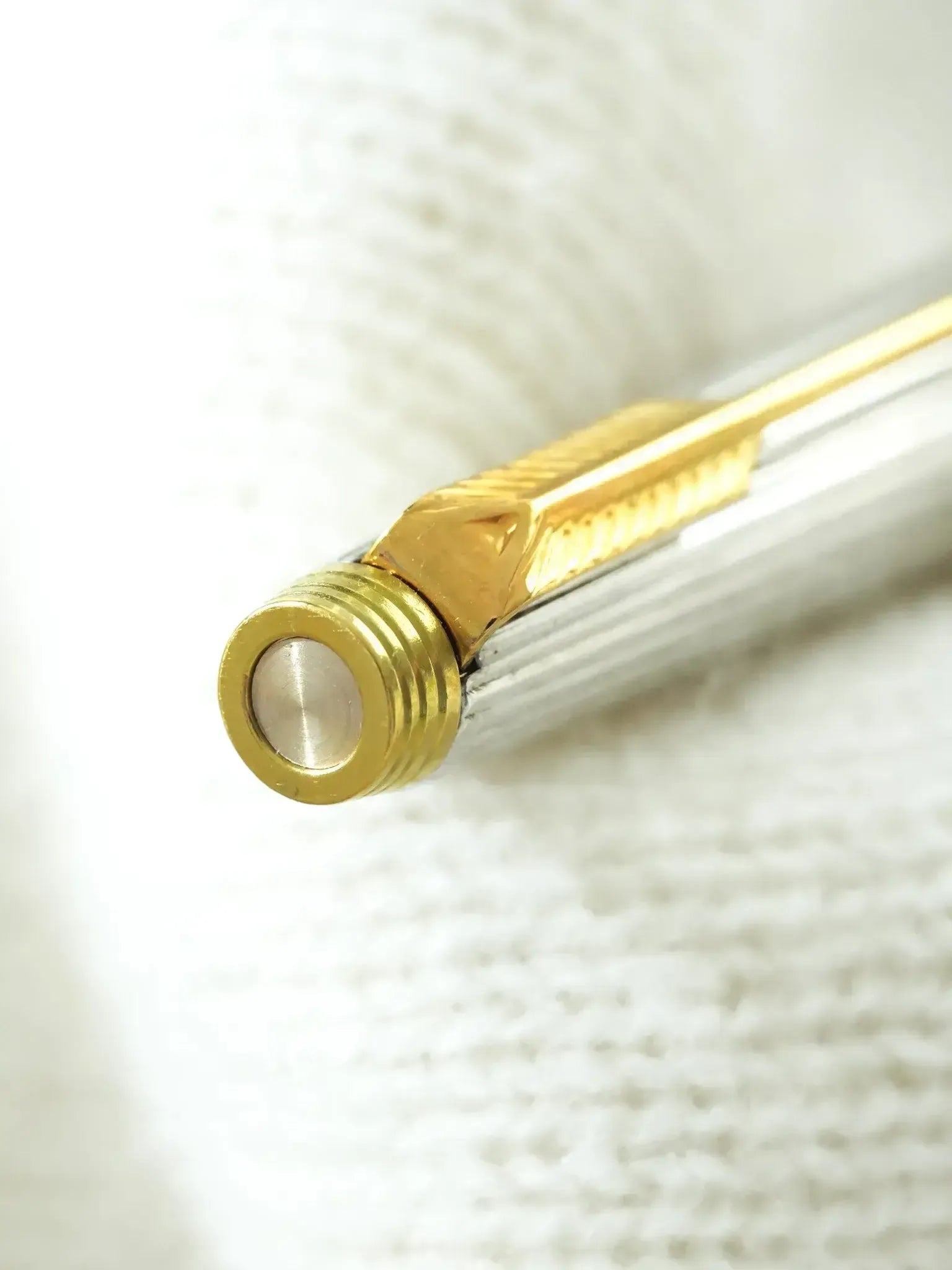 Parker - Stylo bille Parker 75 godron plaqué argent - 1970s - Atelier Victor