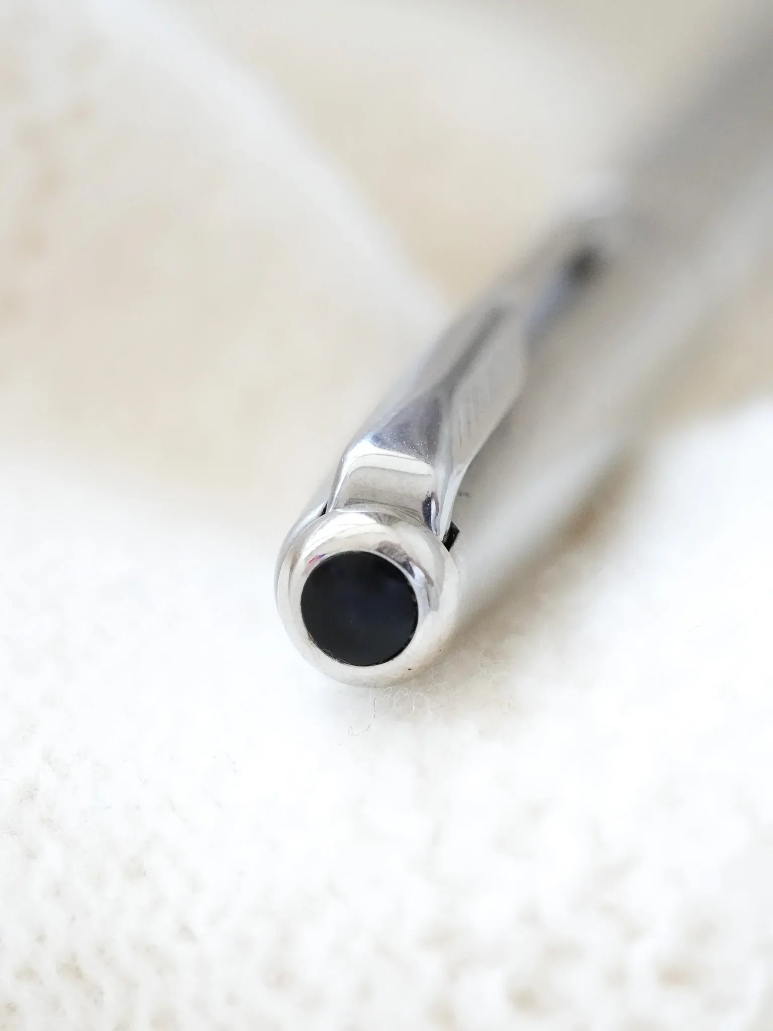 Parker - Stylo bille tournant Stade de France Acier - 1990s - Atelier Victor - Vintage Shop