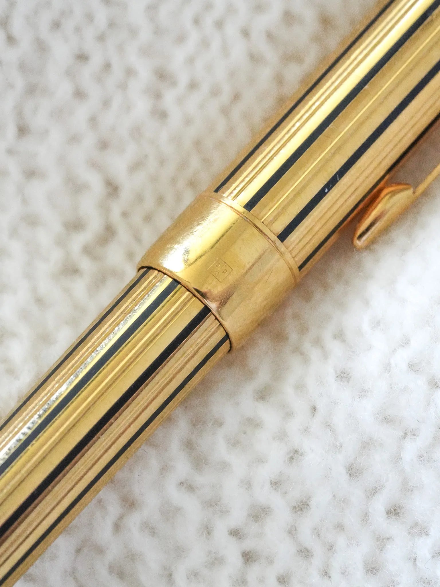 Parker - Stylo billet SONNET ATHENES laque plaqué or - 2000s - Atelier Victor - Vintage Watch Shop
