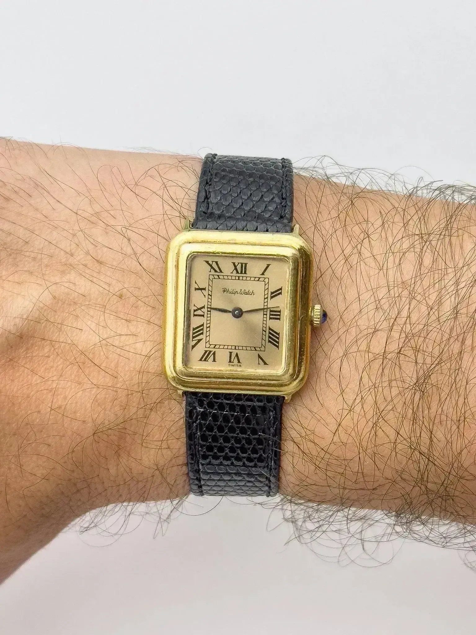 Philip Watch - Or Patine Cabochon - 1970s - Atelier Victor