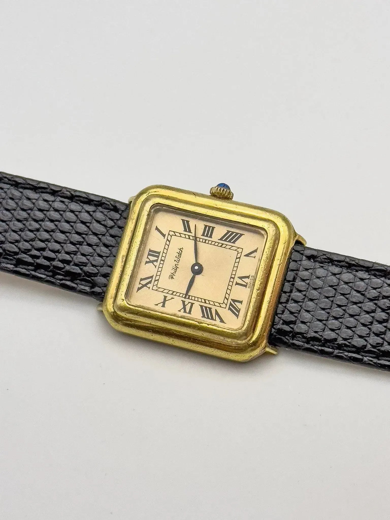 Philip Watch - Or Patine Cabochon - 1970s - Atelier Victor