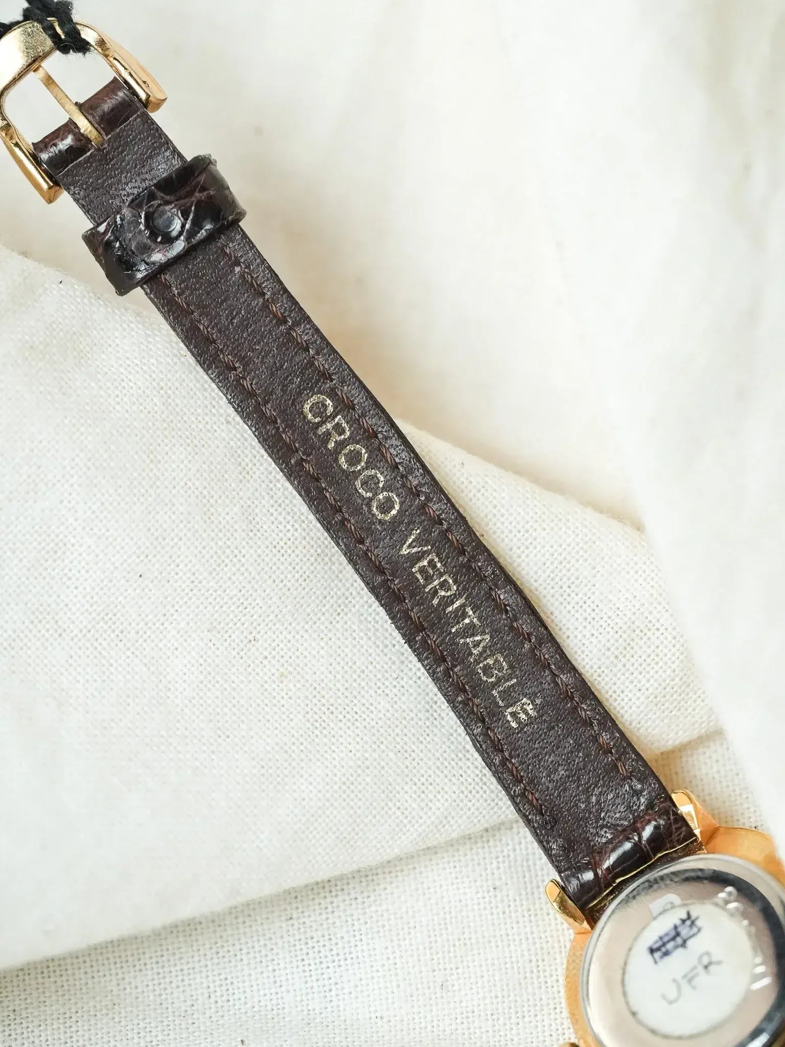 PIerre Cardin - Ellipse Femme Plaqué or Cadran or - NOS - 1980s - Atelier Victor