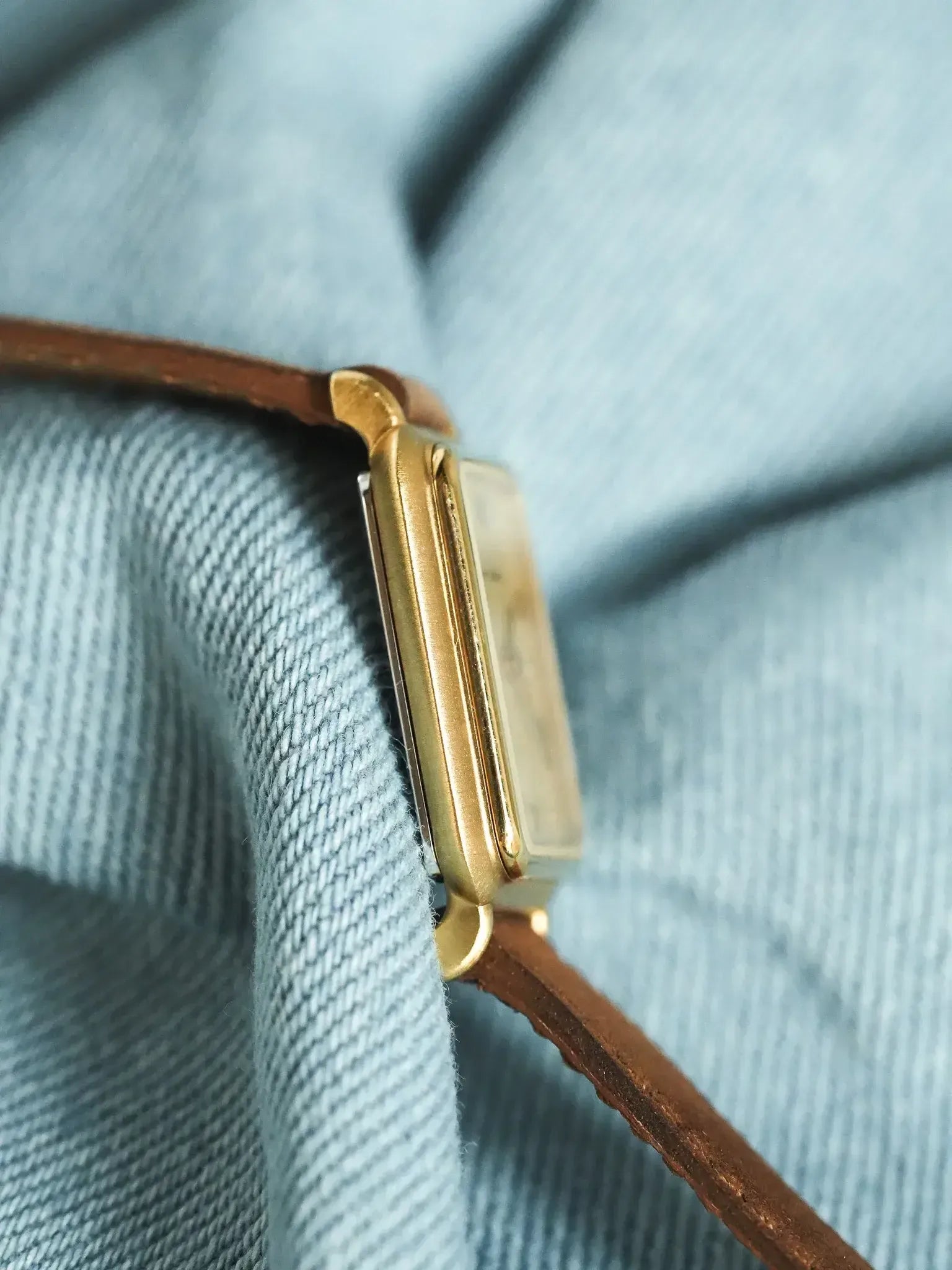 PIerre Cardin - Tank Tapisserie or Couronne "Diamant" - NOS - 1980s - Atelier Victor