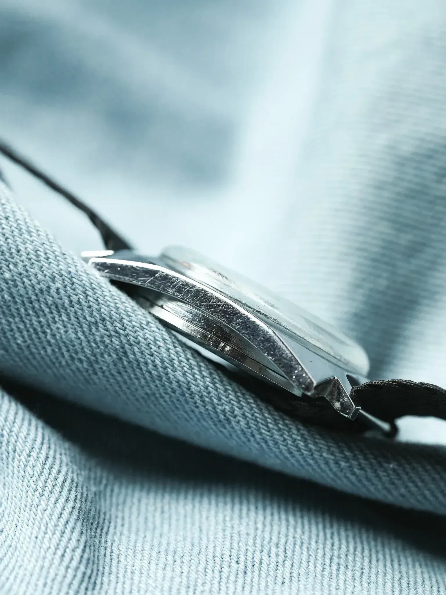 Pobeda Zim - Carré Acier Noir Petite-seconde - 1960s - Atelier Victor