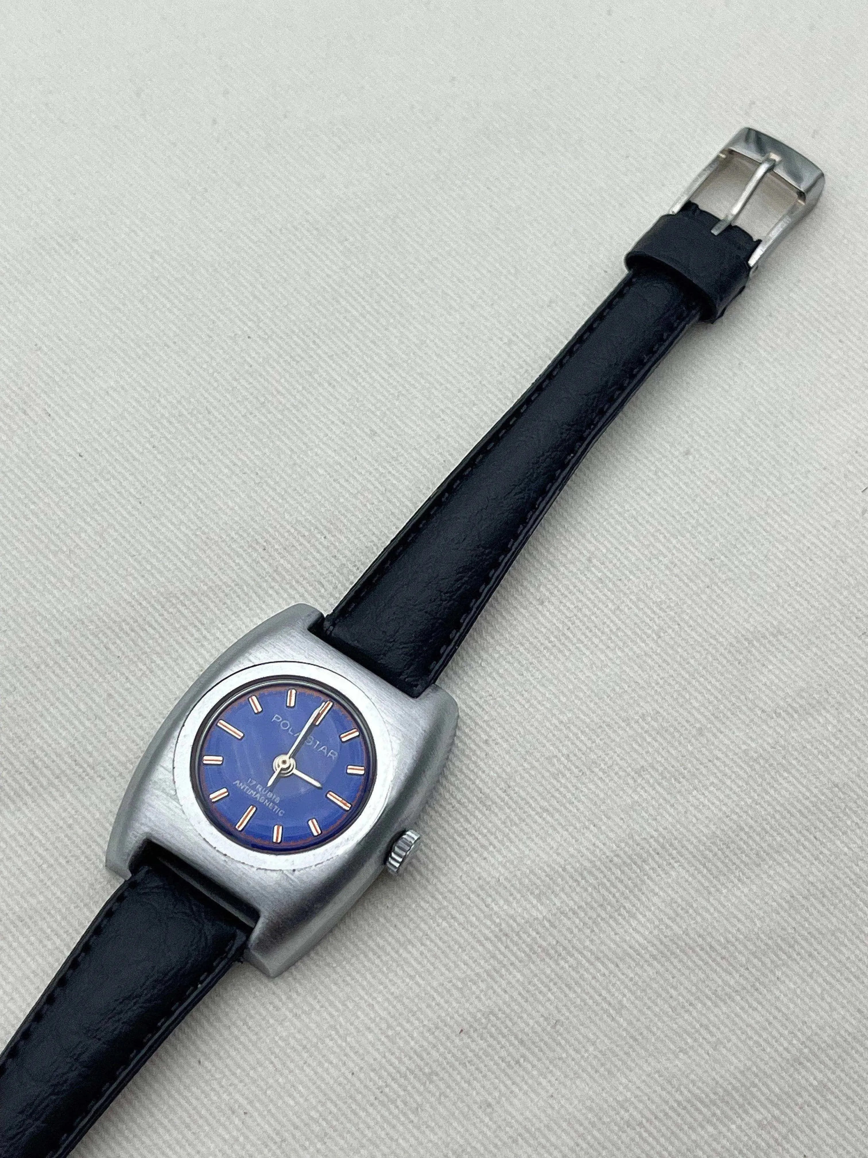 Polastar - Blue Dial Lady - 1970s - Atelier Victor - Vintage Shop