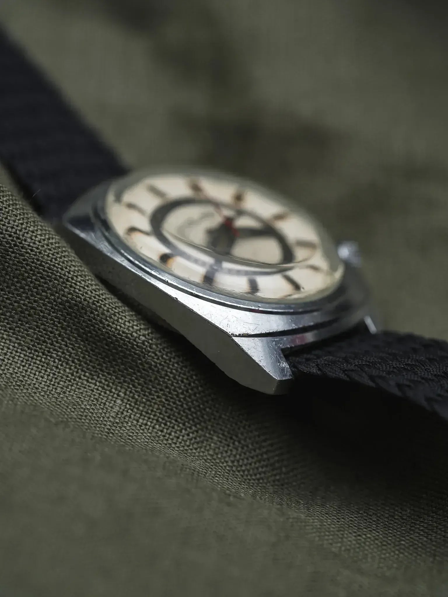 Poljot - Double Index Alarme Acier - 1970s - Atelier Victor