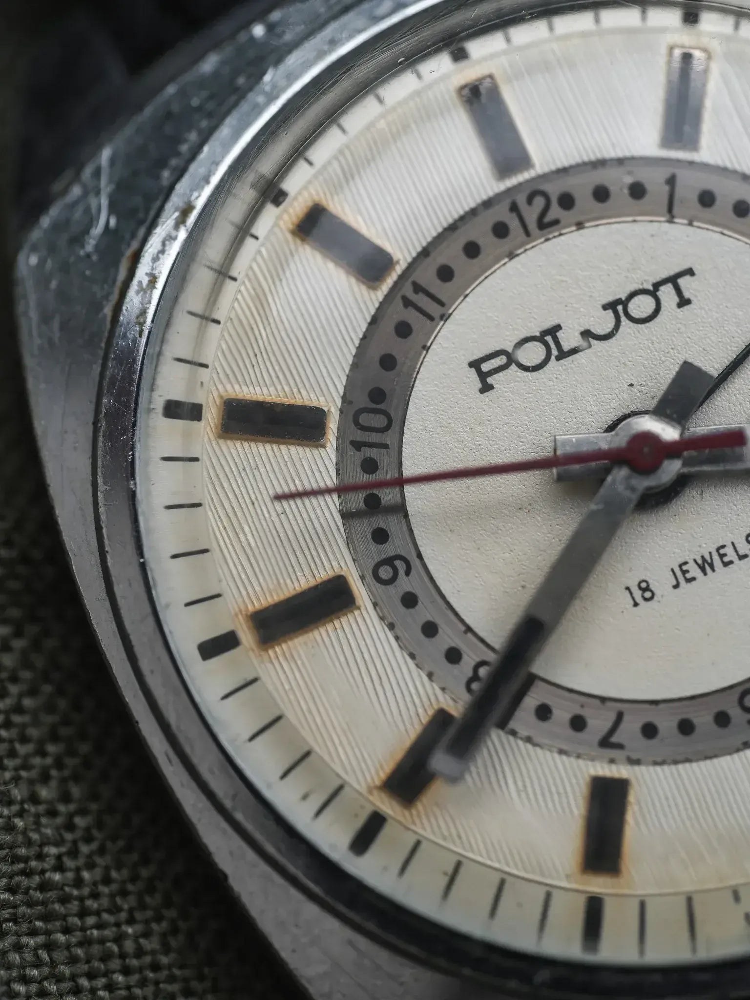 Poljot - Double Index Alarme Acier - 1970s - Atelier Victor