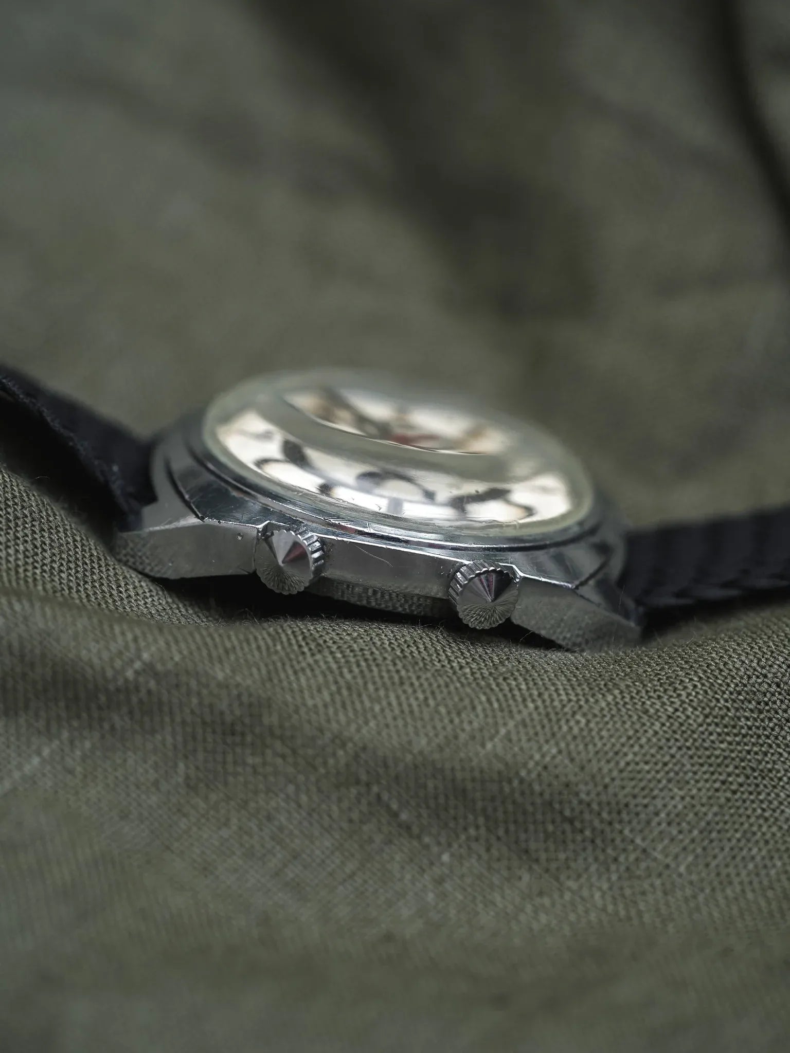 Poljot - Double Index Alarme Acier - 1970s - Atelier Victor