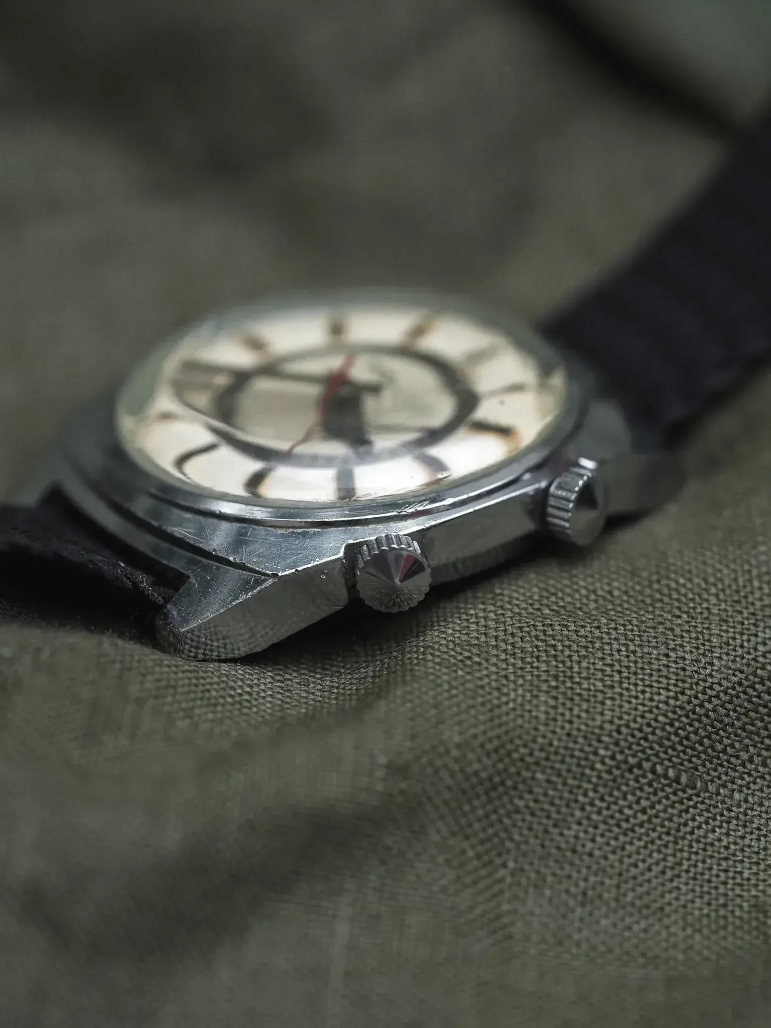 Poljot - Double Index Alarme Acier - 1970s - Atelier Victor