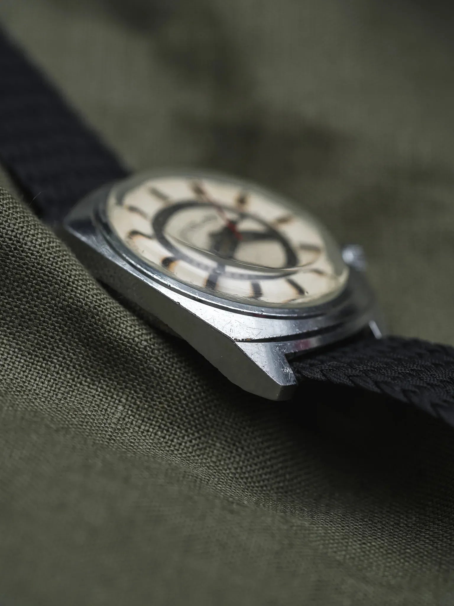 Poljot - Double Index Alarme Acier - 1970s - Atelier Victor - Vintage Shop