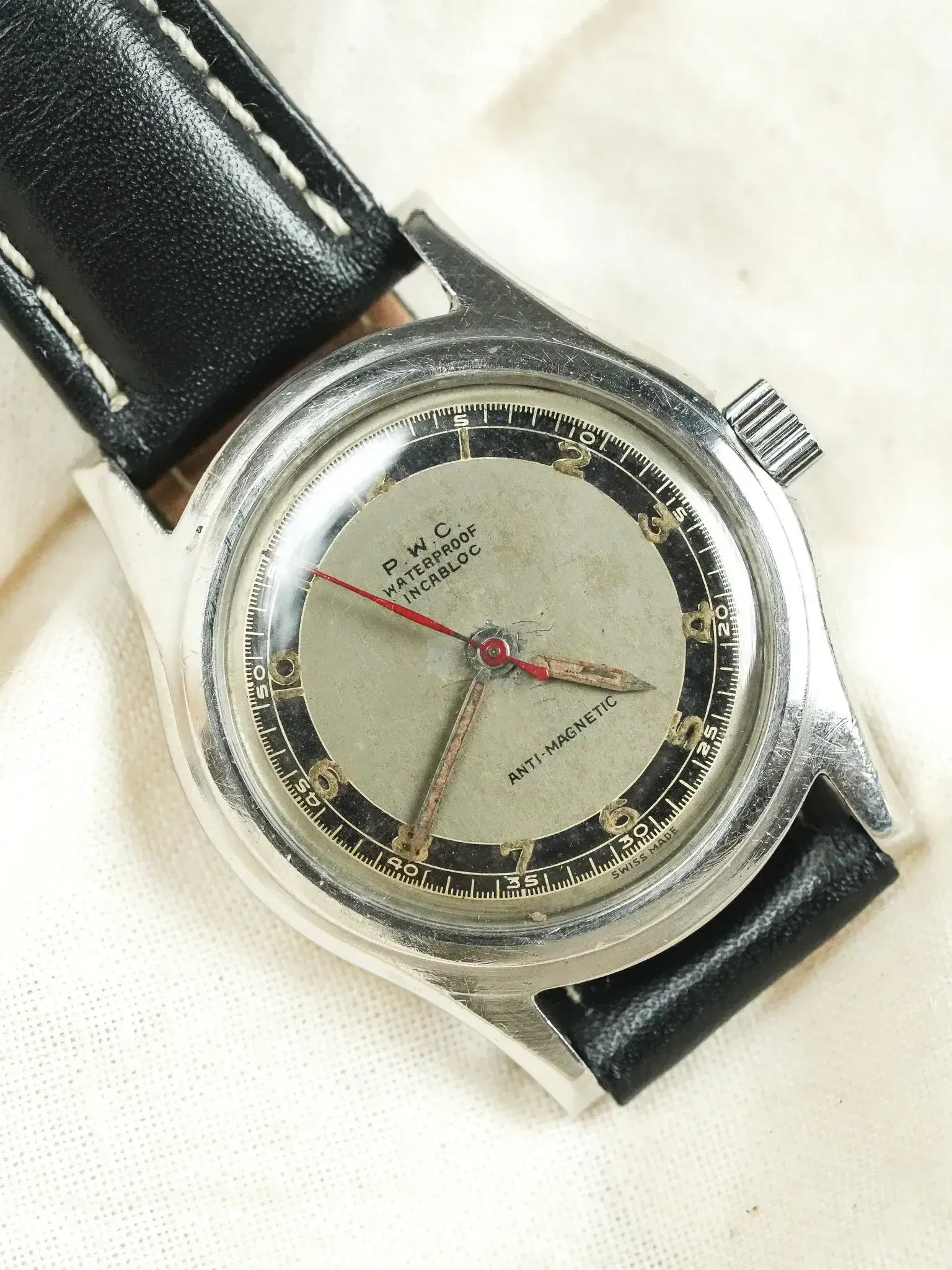 Practical Watch Co (P.W.C) - Korean War Watch - 1950s
