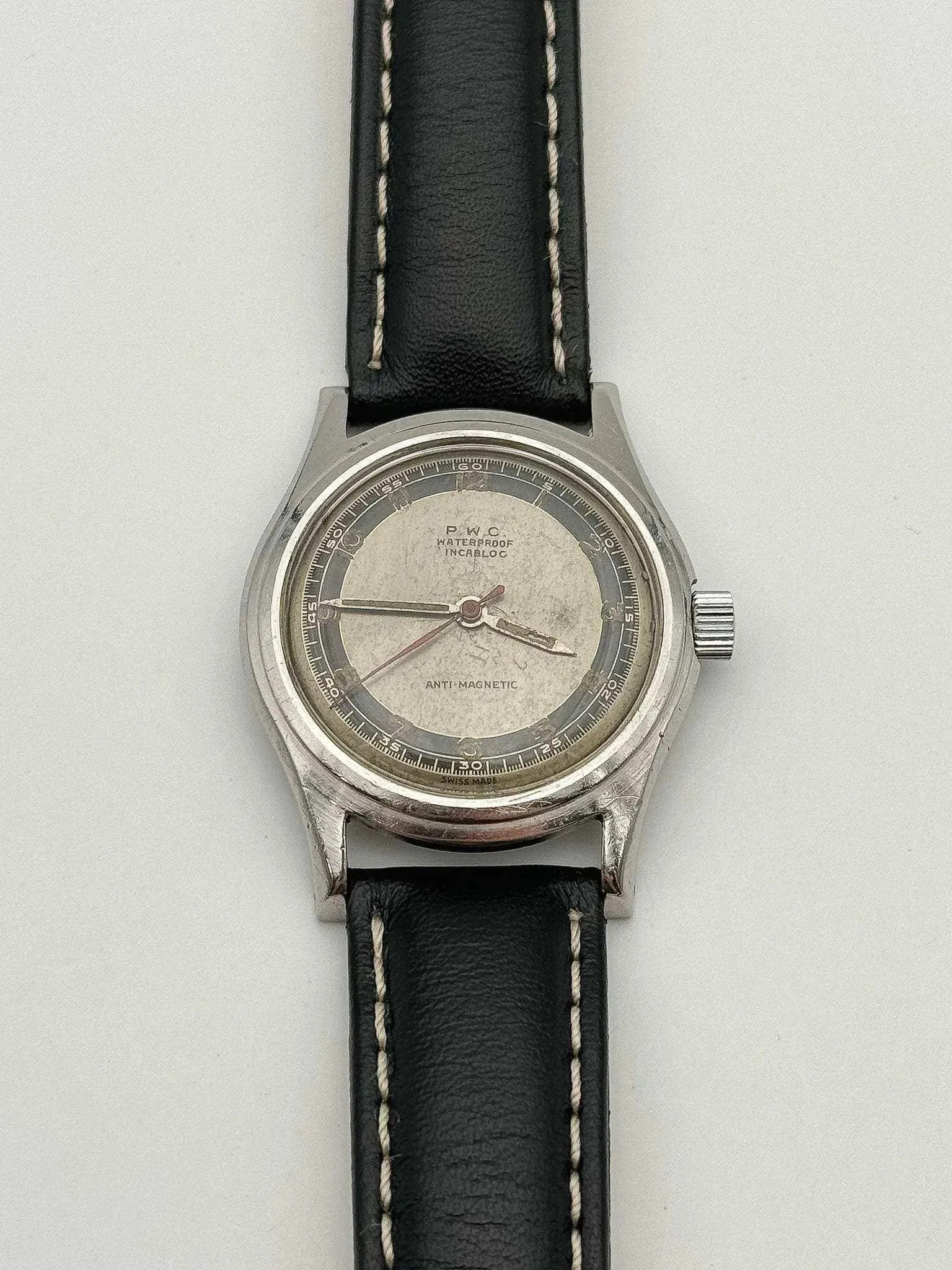Practical Watch Co (P.W.C) - Montre de la Guerre de Corée - 1950s - Atelier Victor - Vintage Shop