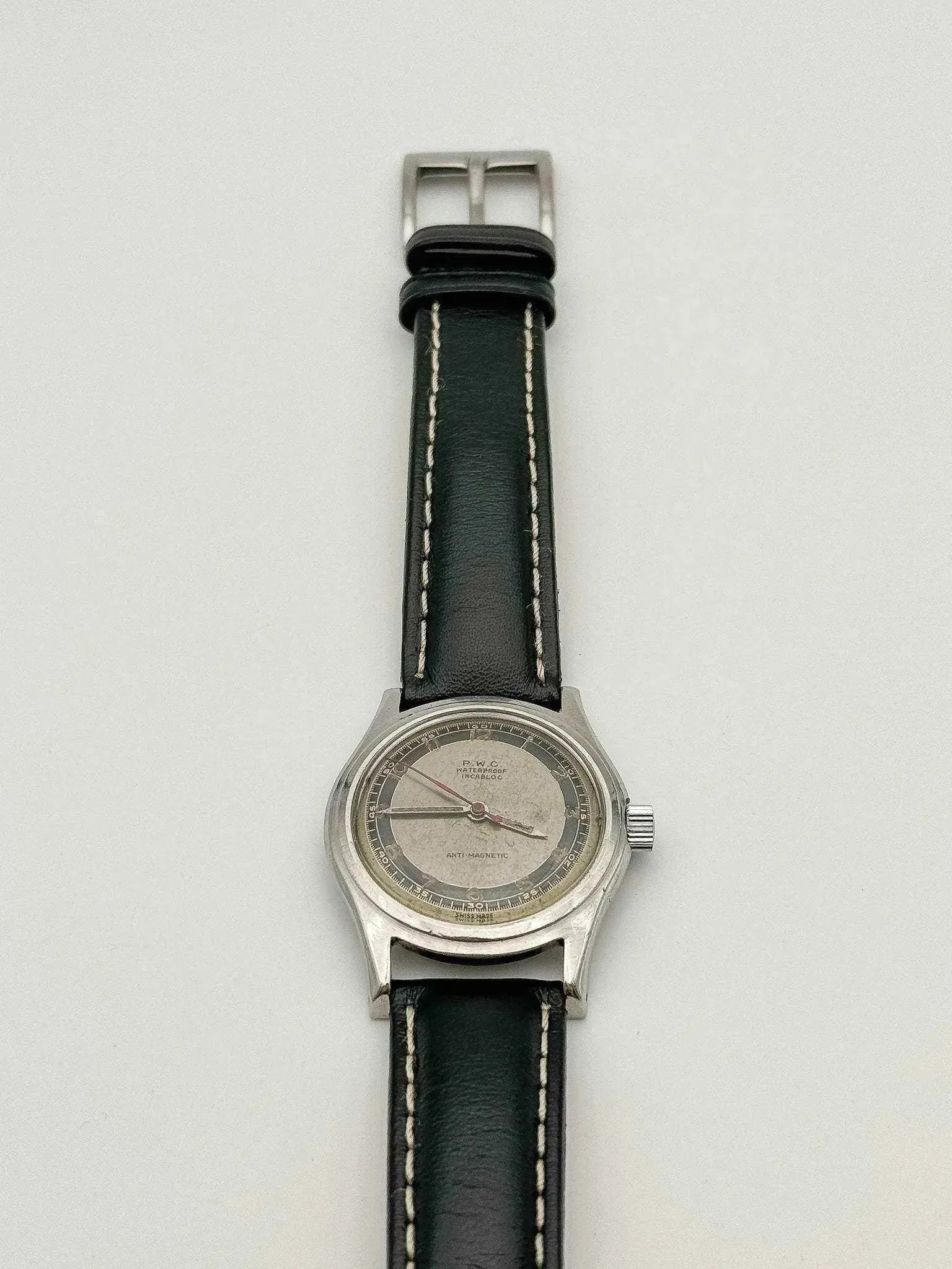 Practical Watch Co (P.W.C) - Montre de la Guerre de Corée - 1950s - Atelier Victor - Vintage Shop
