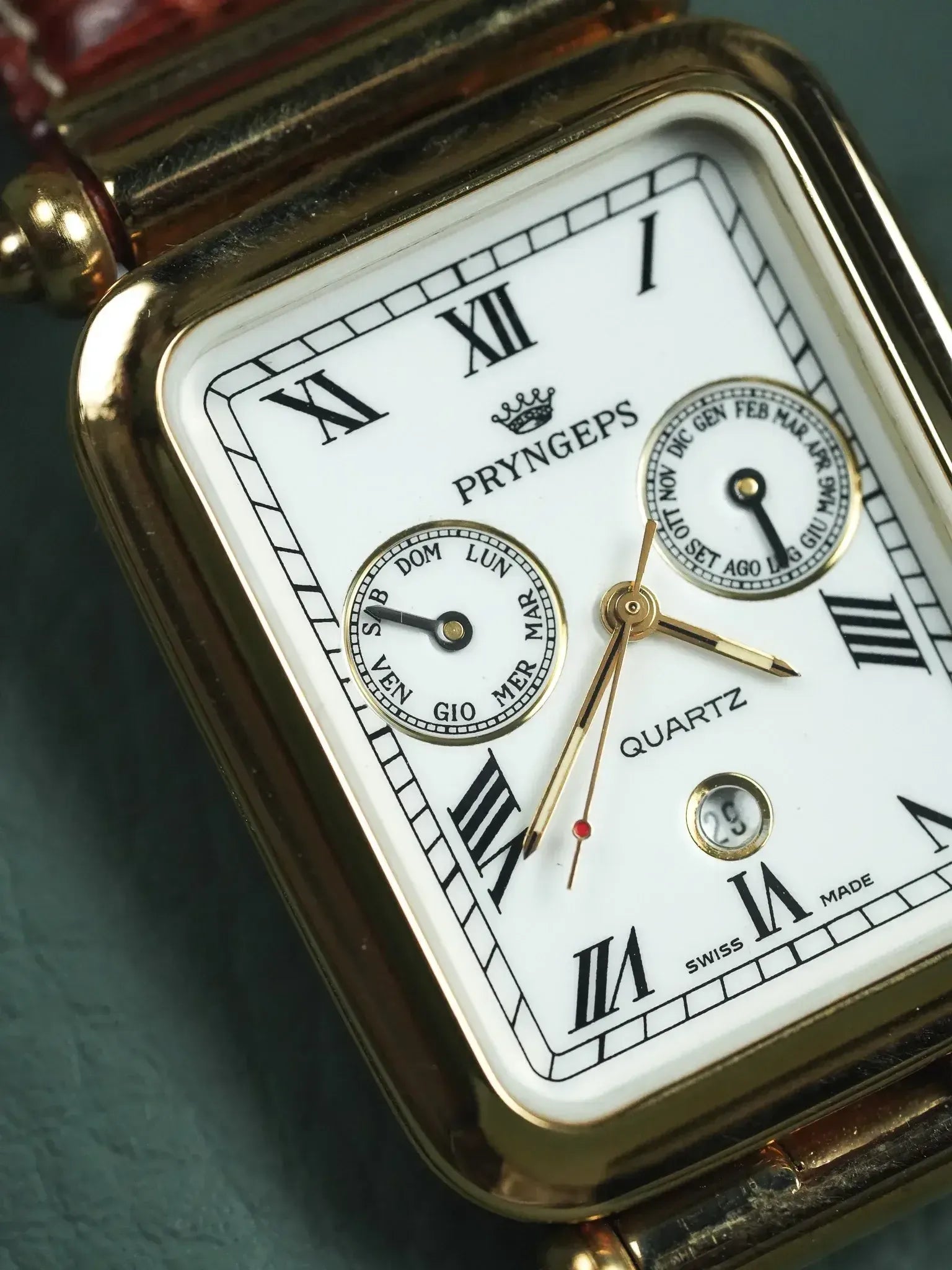 Pryngeps - TANK XL Triple Calendrier Cornes centrales - Neuve de stock - 1990s - Atelier Victor