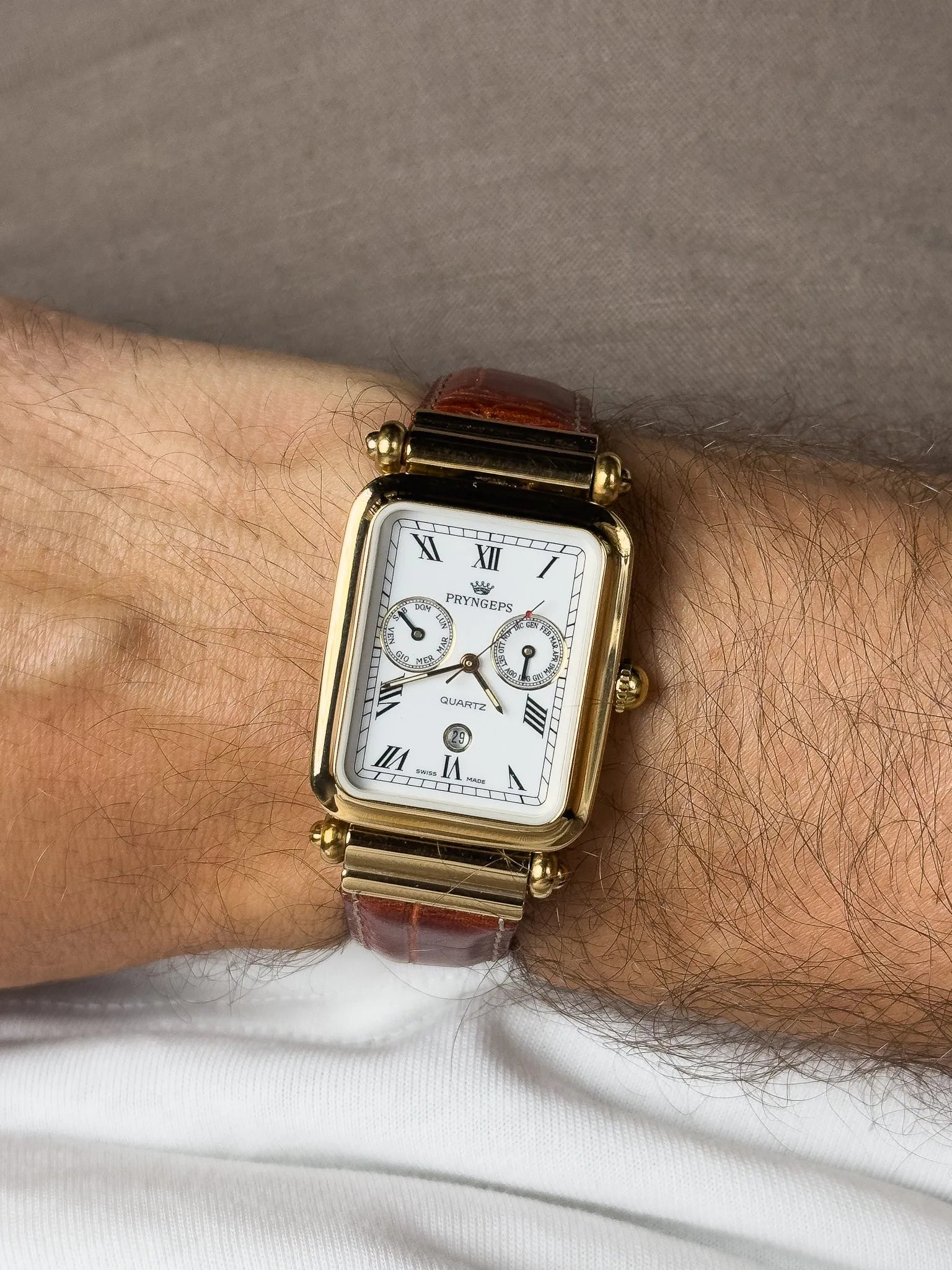 Pryngeps - TANK XL Triple Calendrier Cornes centrales - Neuve de stock - 1990s - Atelier Victor