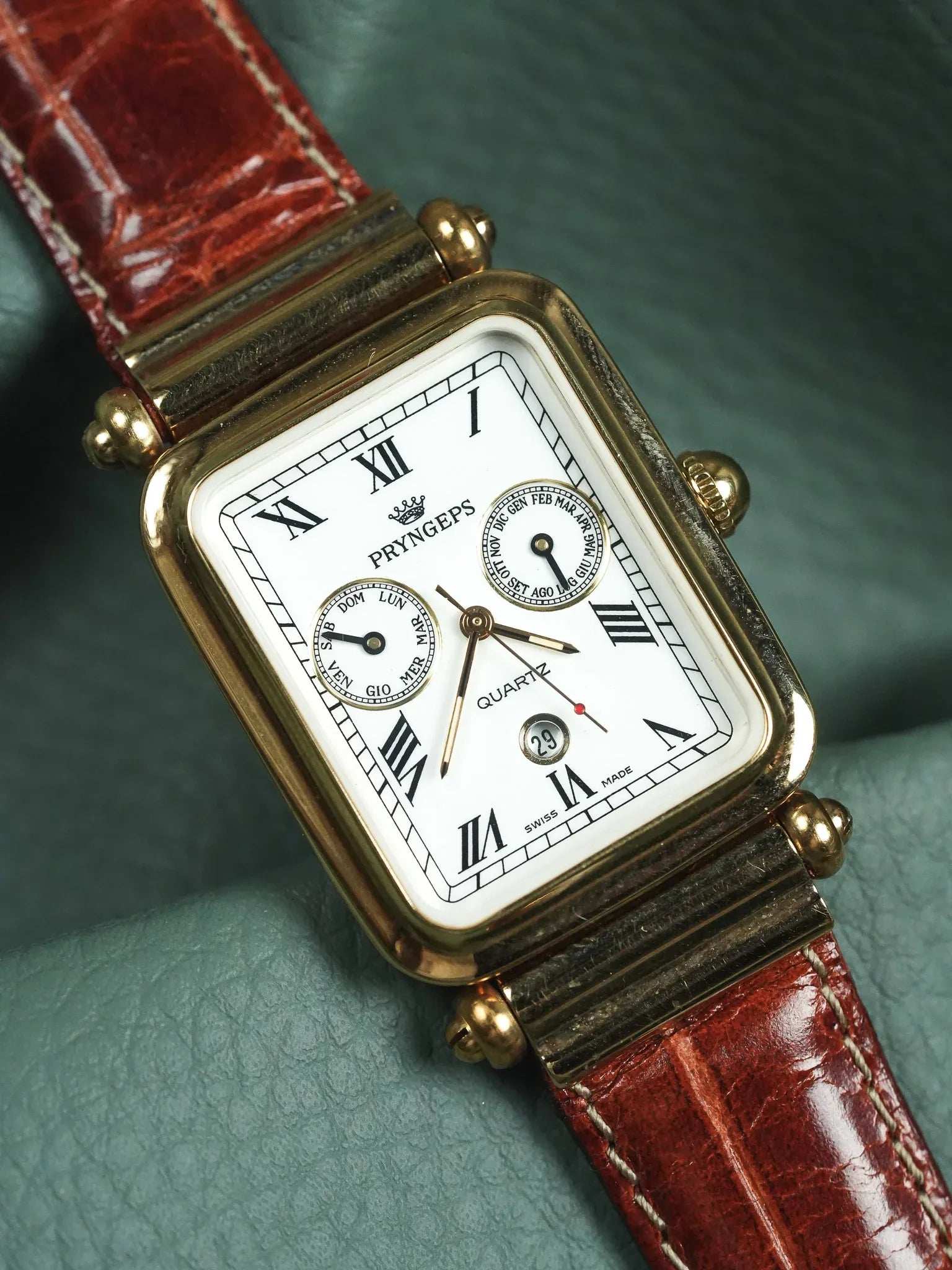 Pryngeps - TANK XL Triple Calendrier Cornes centrales - Neuve de stock - 1990s - Atelier Victor