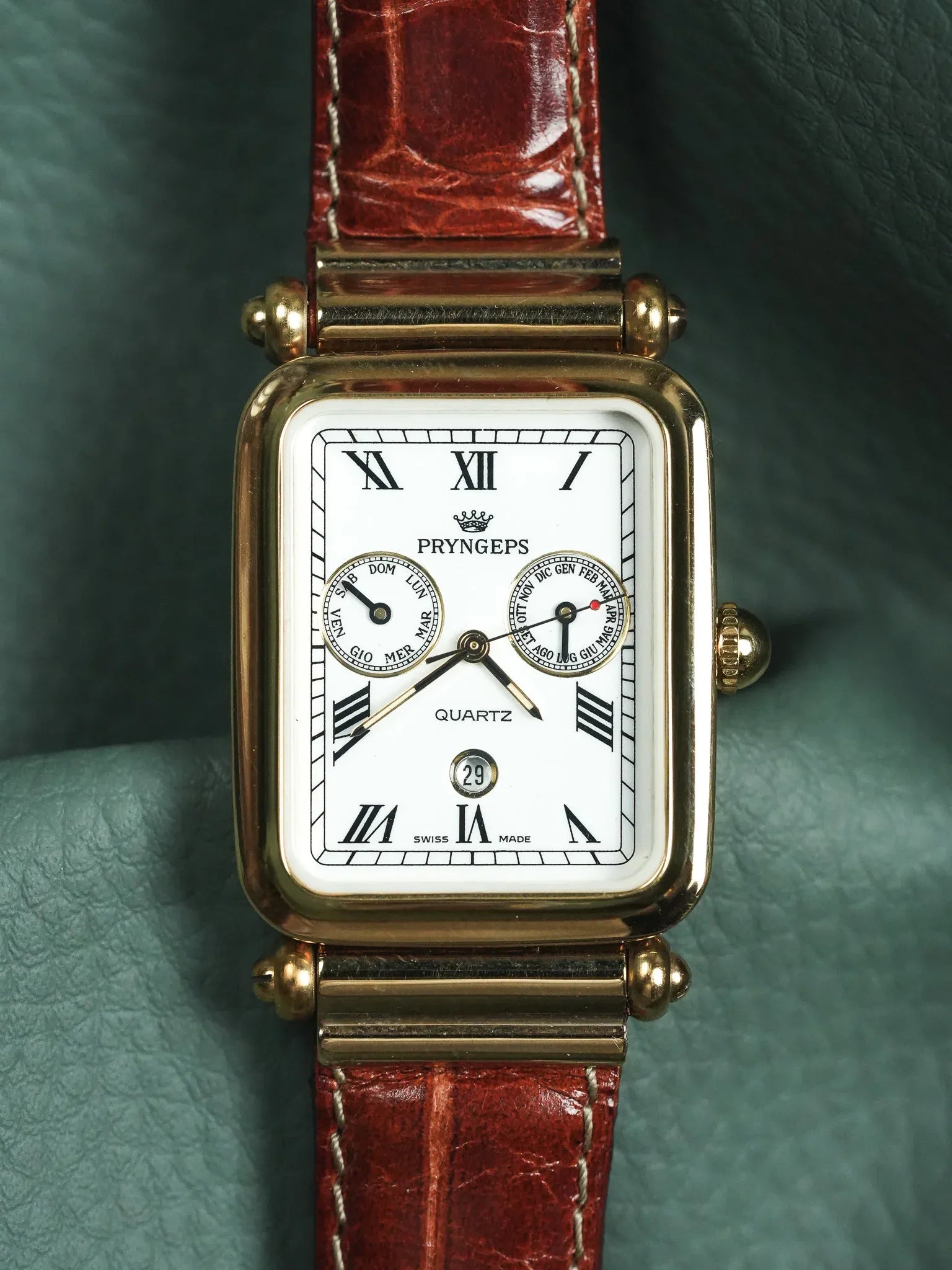 Pryngeps - TANK XL Triple Calendrier Cornes centrales - Neuve de stock - 1990s - Atelier Victor