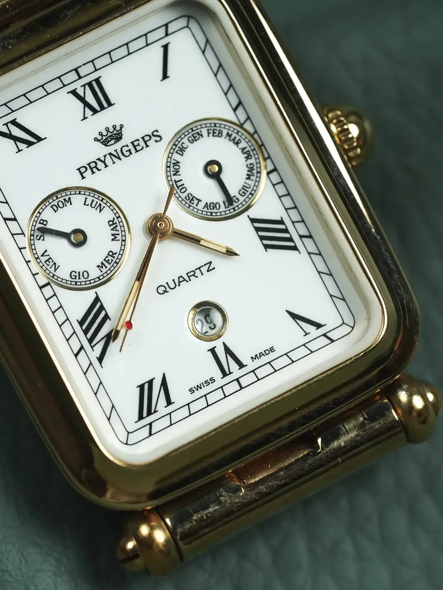 Pryngeps - TANK XL Triple Calendrier Cornes centrales - Neuve de stock - 1990s - Atelier Victor