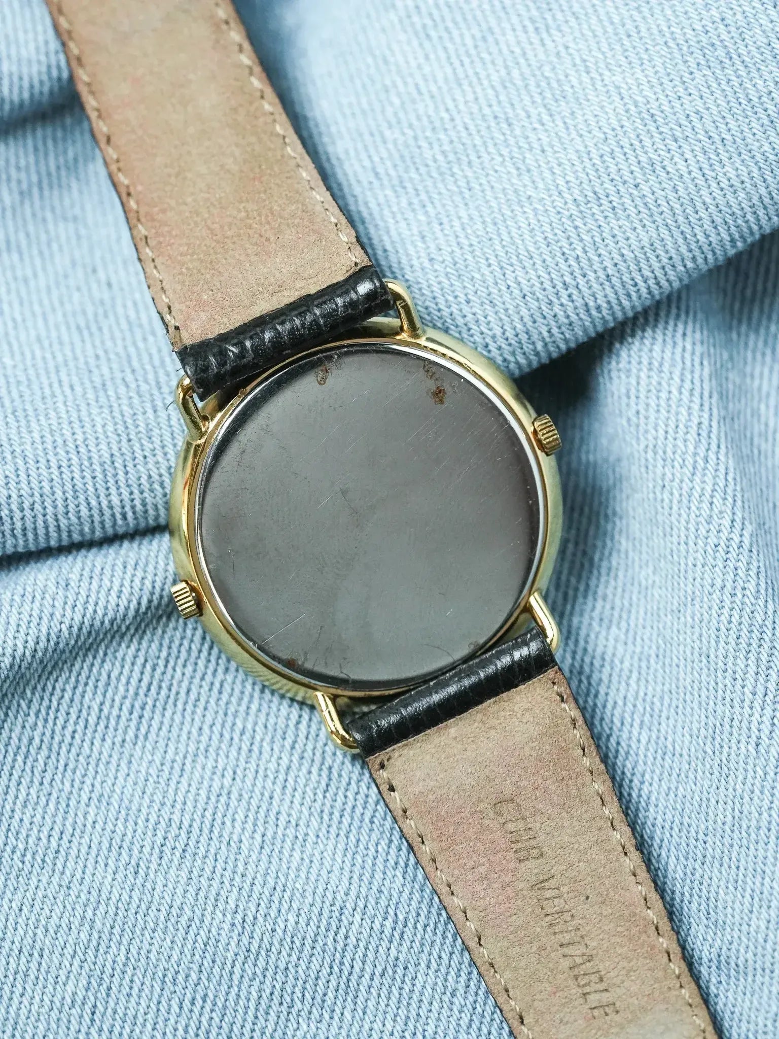 PWT - Double Fuseaux Double mouvements Or Cadran blanc - 1990s - Atelier Victor