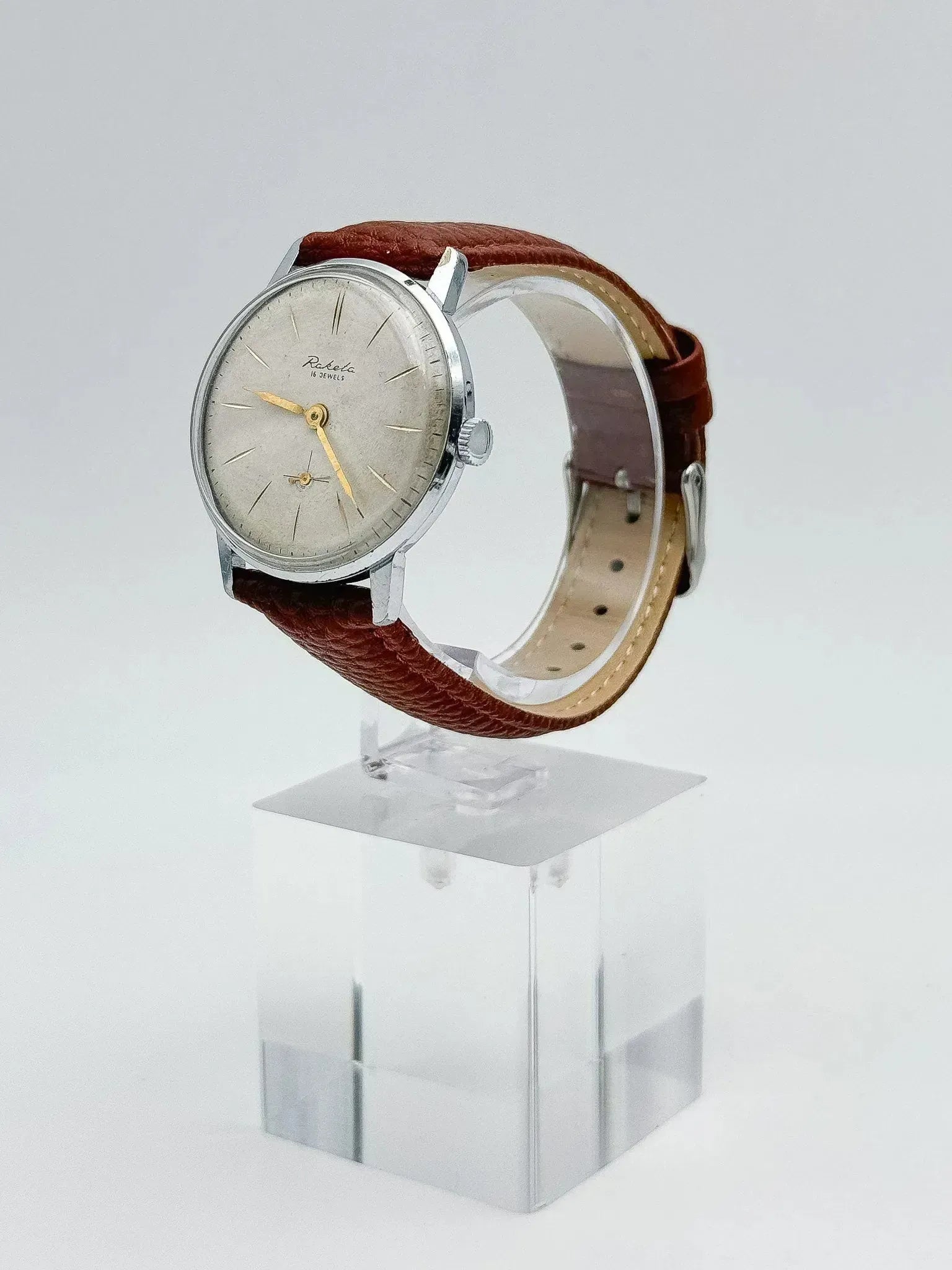 Raketa - Dress Watch Index Or Petite-second - 1960s - Atelier Victor