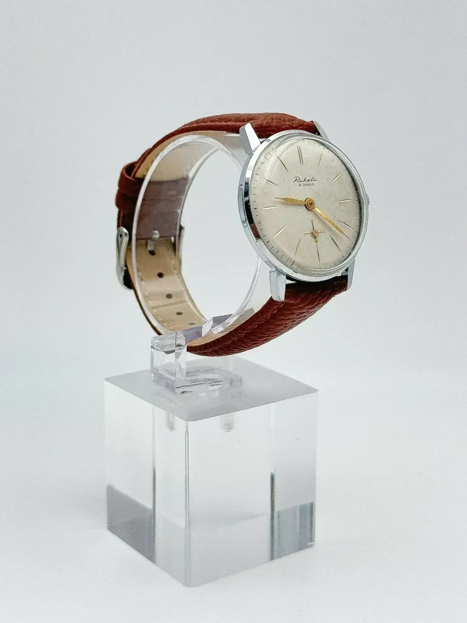 Raketa - Dress Watch Index Or Petite-second - 1960s - Atelier Victor