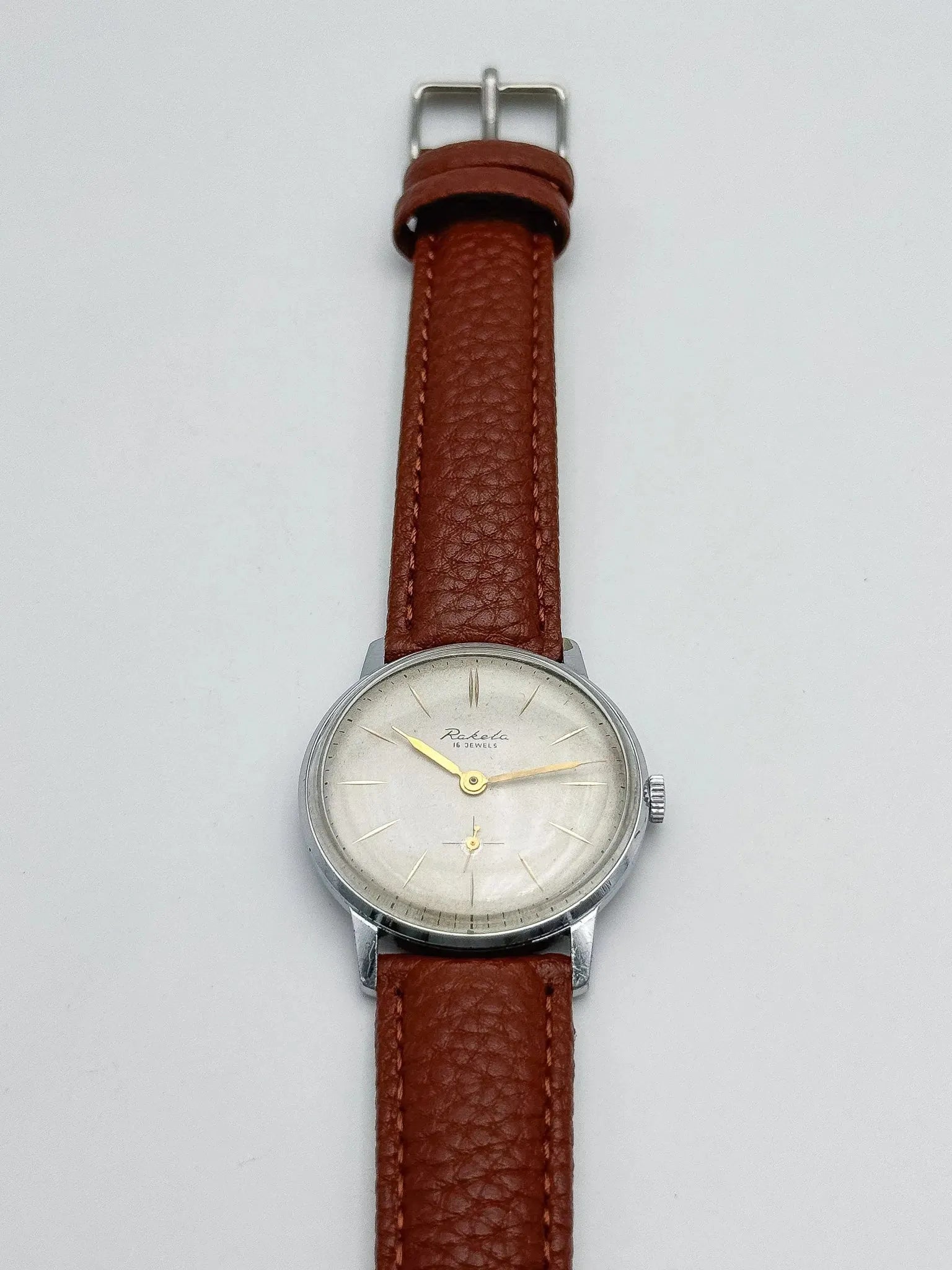 Raketa - Dress Watch Index Or Petite-second - 1960s - Atelier Victor - Vintage Shop