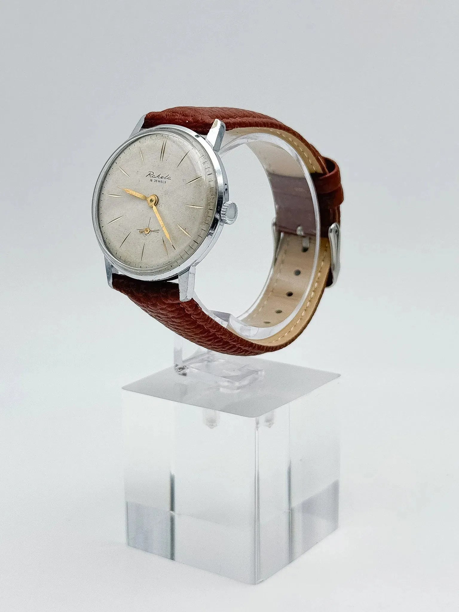 Raketa - Dress Watch Index Or Petite-second - 1960s - Atelier Victor - Vintage Shop