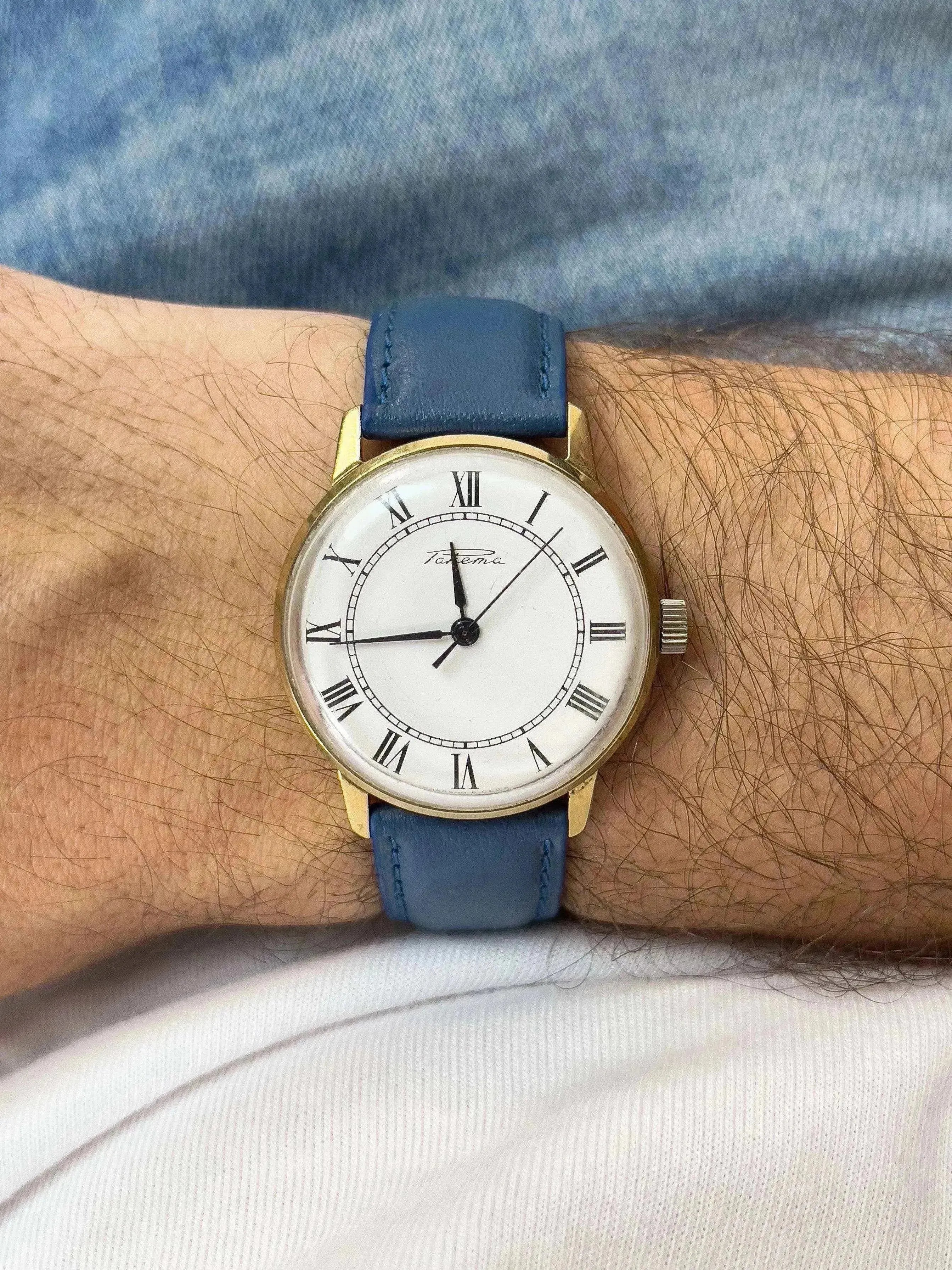 Raketa - Index Romain Gold - 1960s - Atelier Victor