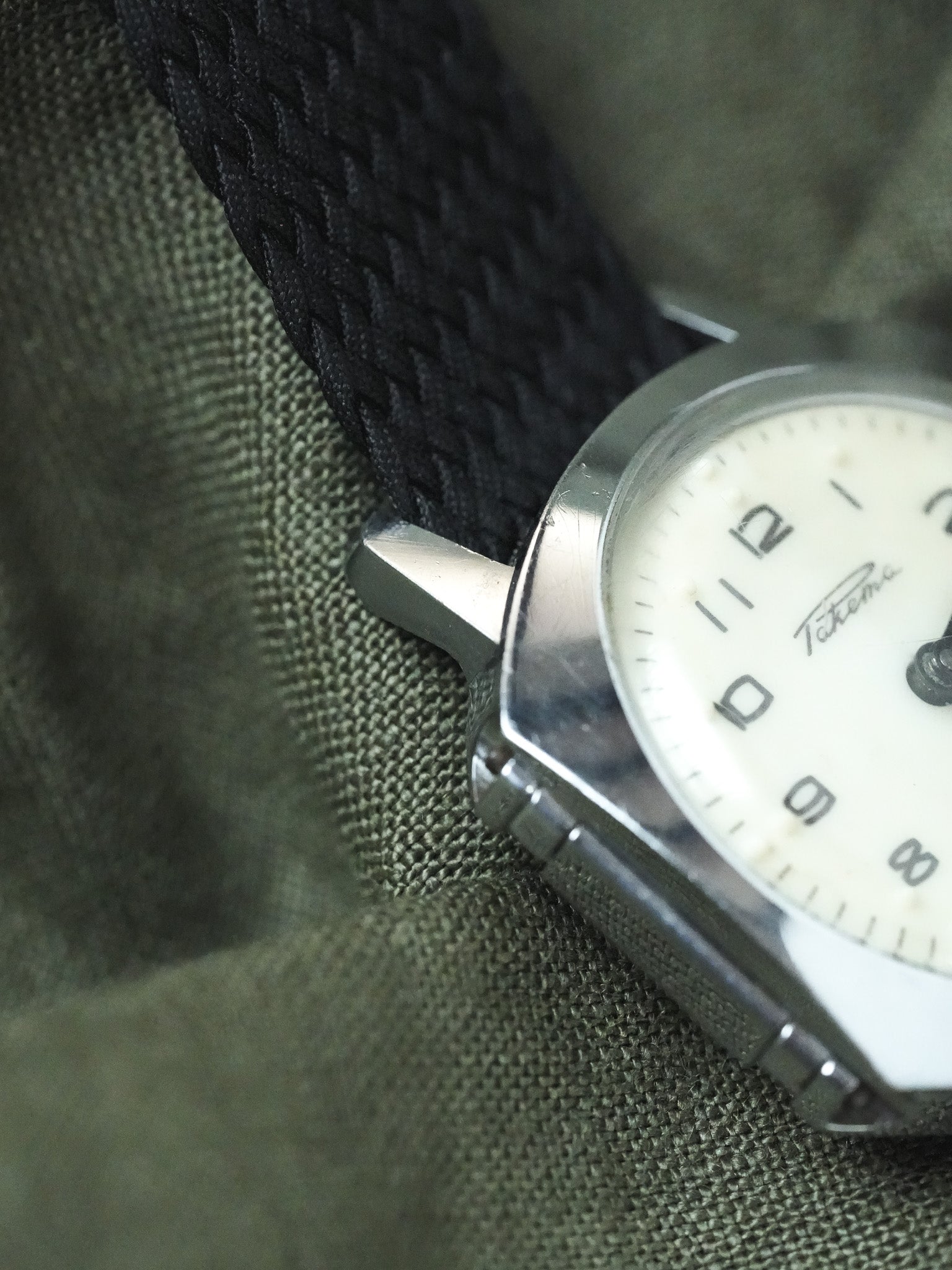 Raketa - Montre aveugle cadran braille crème - 1960s - Atelier Victor - Vintage Watch Shop