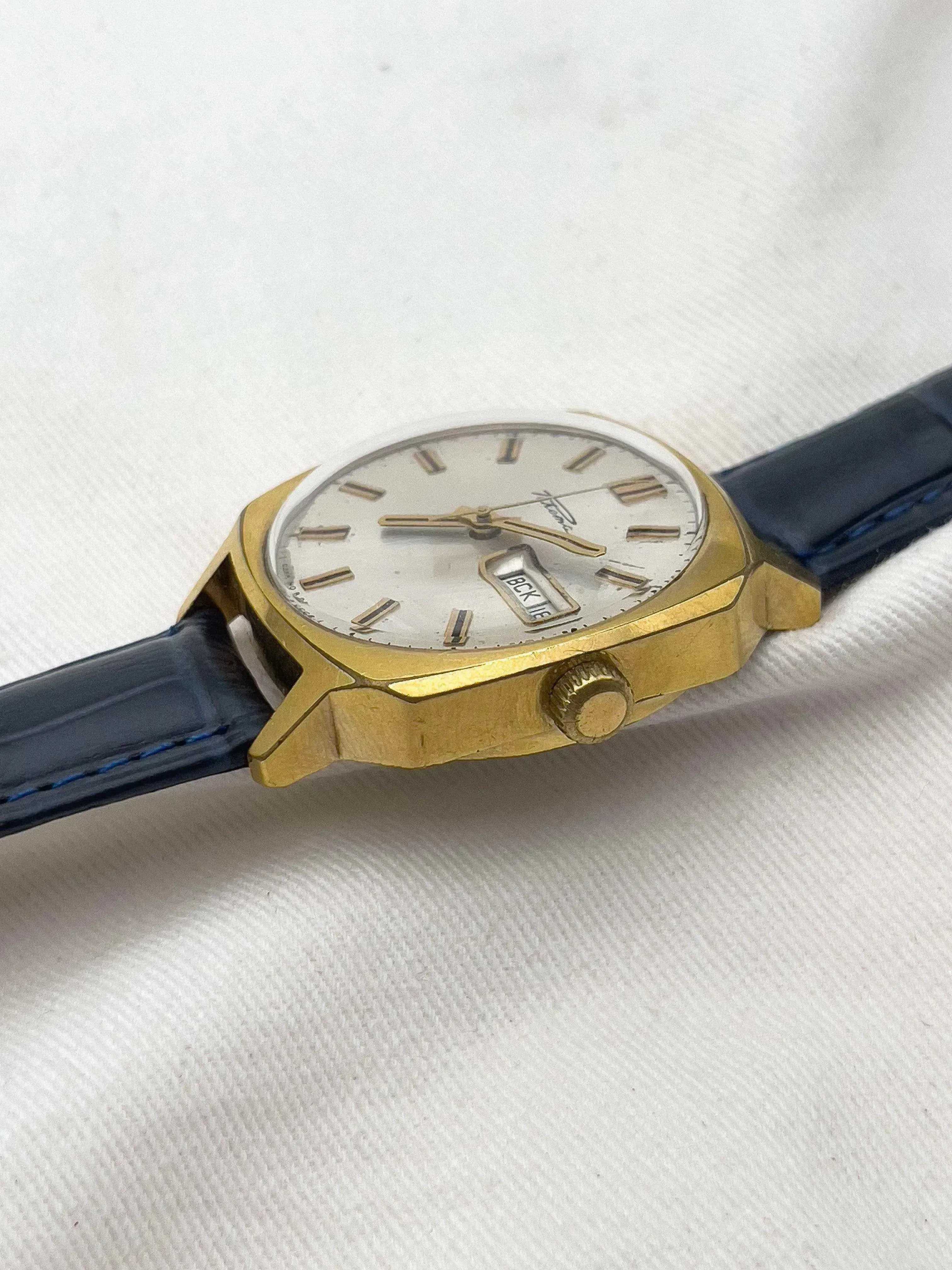 Raketa - Square Gold Daydate - 1970s - Atelier Victor