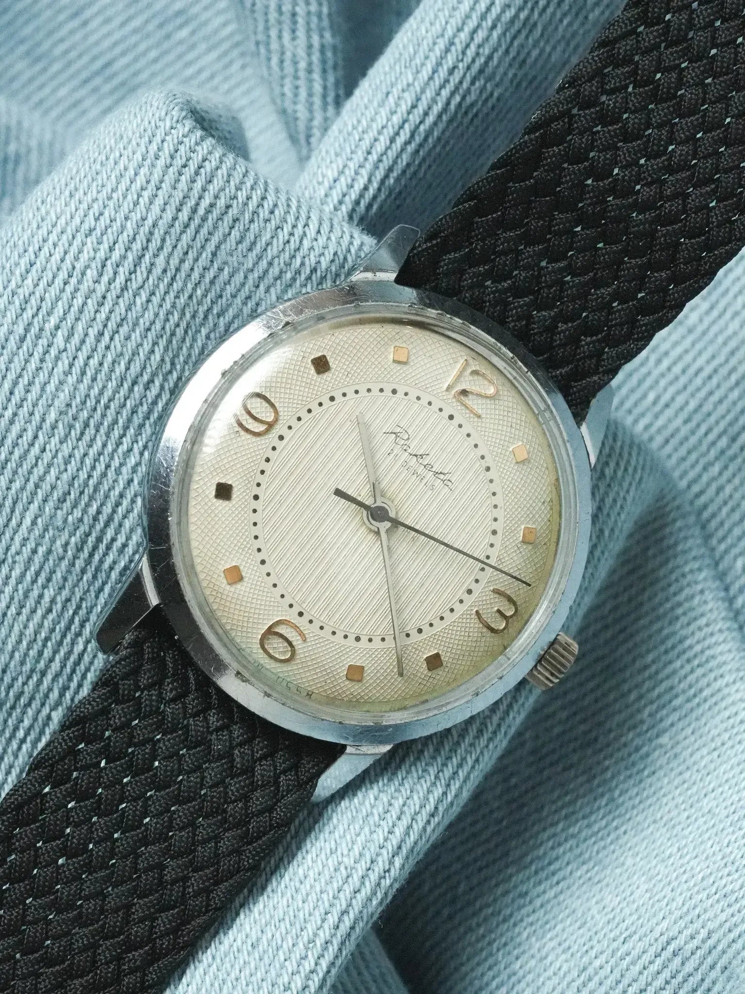 Raketa - Tapisserie crème 3-6-9-12 - 1970s - Atelier Victor