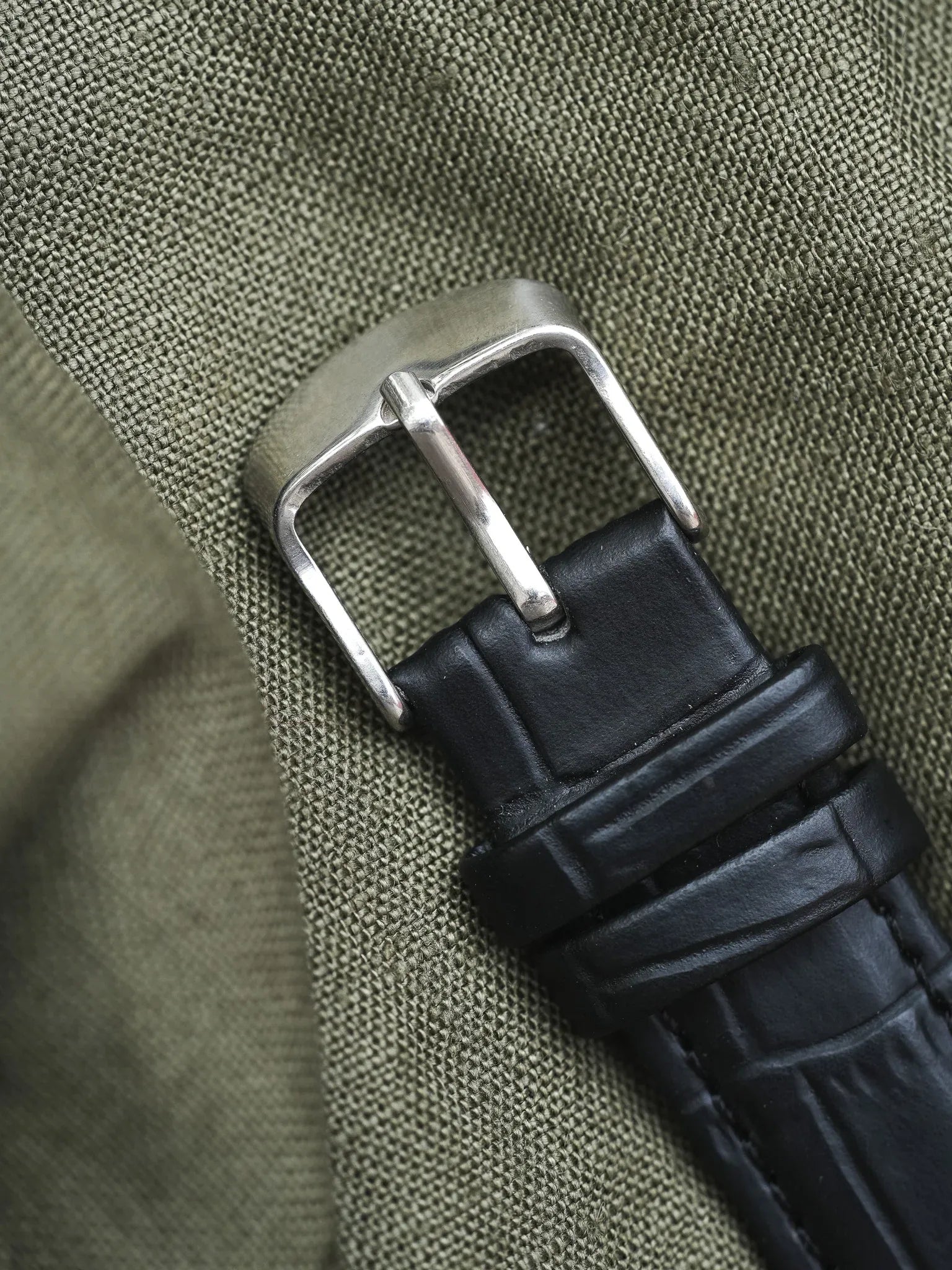 Raketa - Tonneau épais acier blanc date - 1970s - Atelier Victor