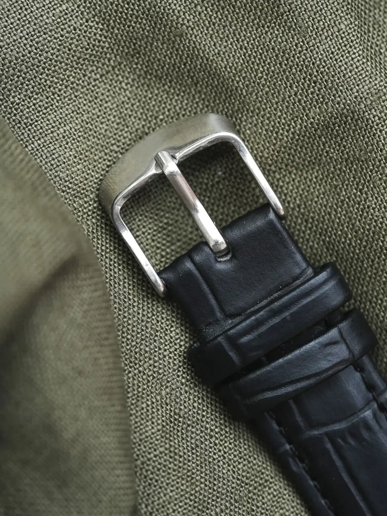 Raketa - Tonneau épais acier blanc date - 1970s - Atelier Victor