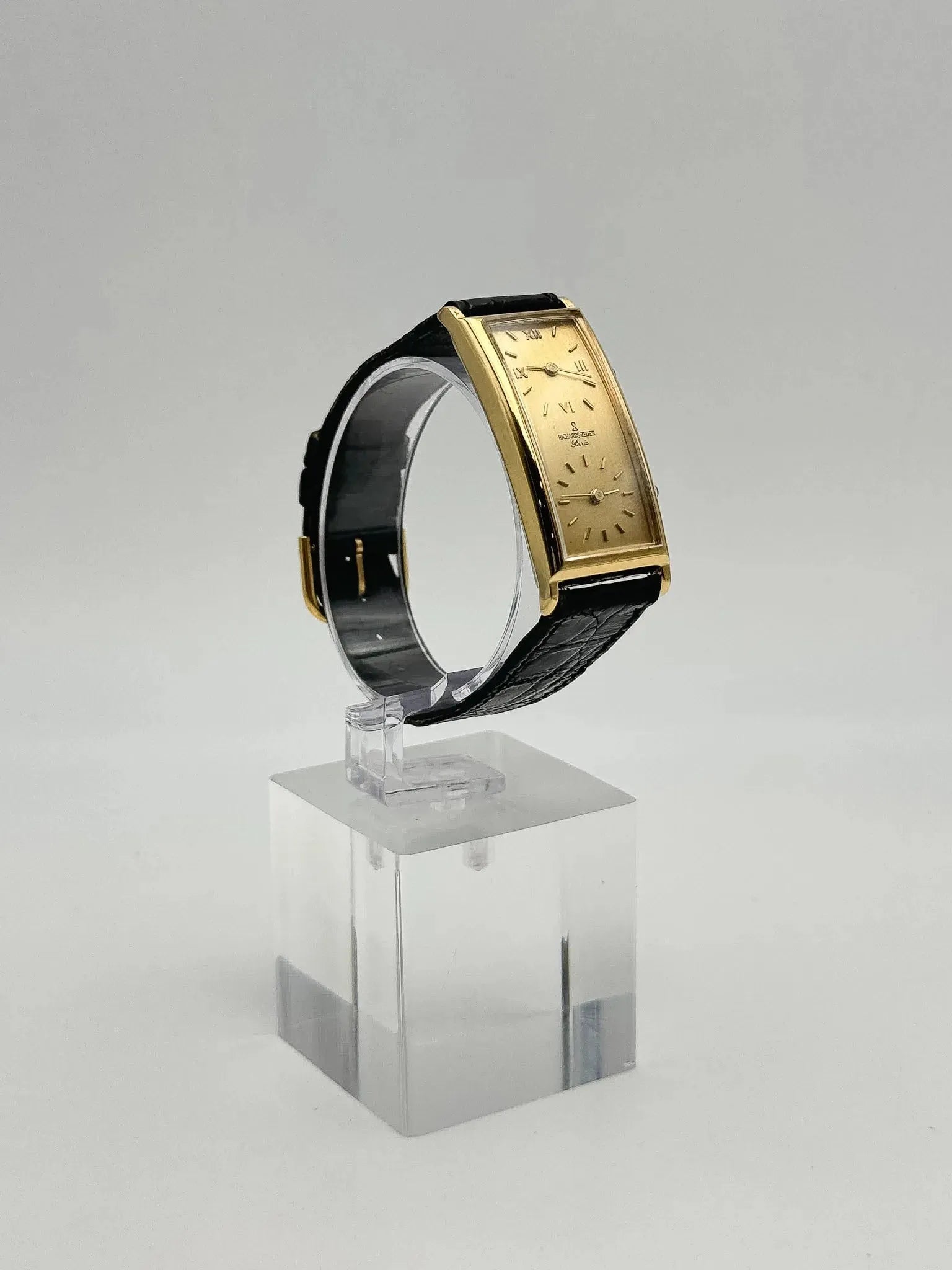 Richards-Zeger - GMT Deux mouvements plaqué or - 1980s - Atelier Victor Paris - Vintage Watch Shop Dubai