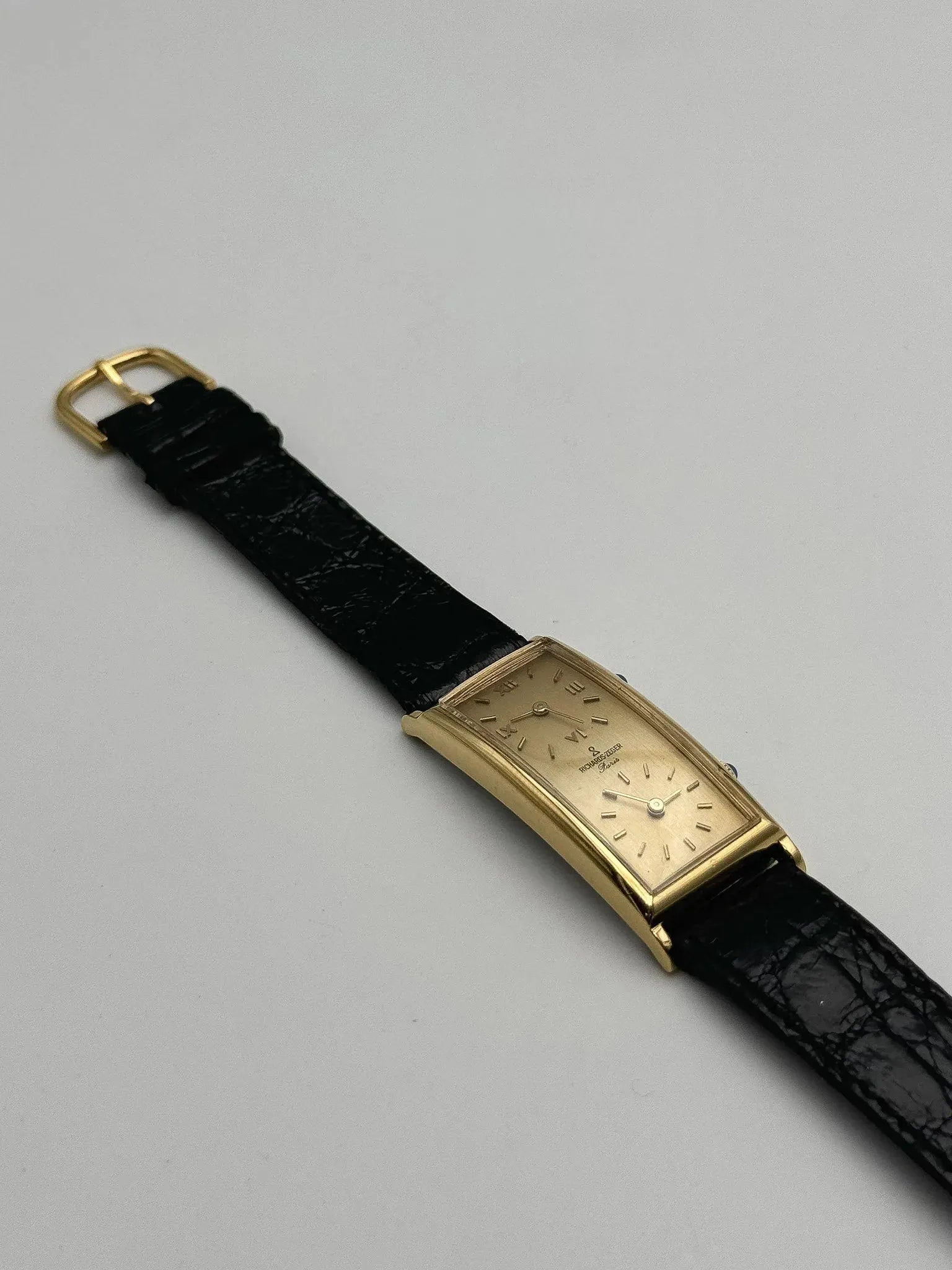 Richards-Zeger - GMT Deux mouvements plaqué or - 1980s - Atelier Victor Paris - Vintage Watch Shop Dubai