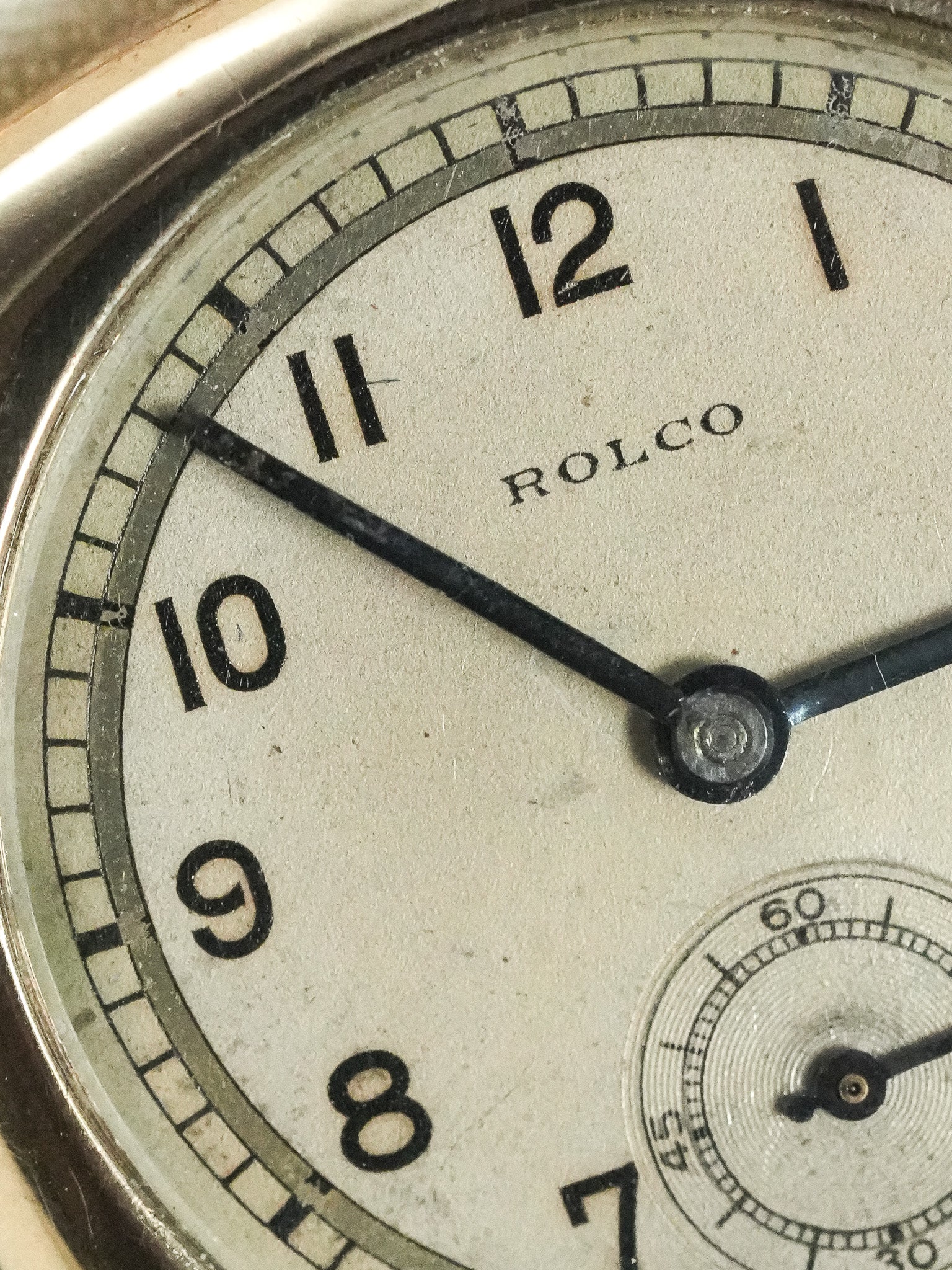 Rolco par Rolex - Coussin Or Rose 9k - 1930s - Atelier Victor - Vintage Shop