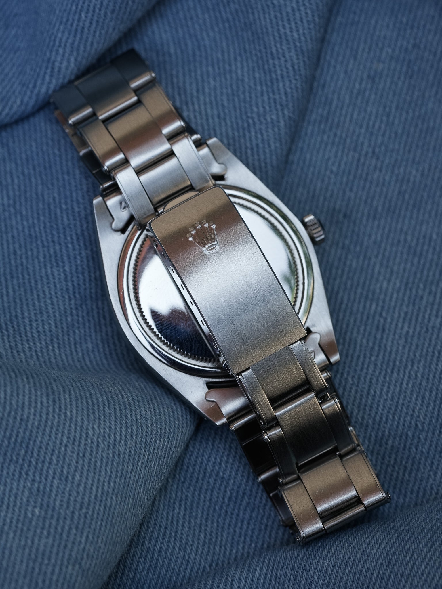 Rolex - 6694 Oysterdate Precision Date Noir Index Or - 1954 - Atelier Victor - Vintage Watch Shop