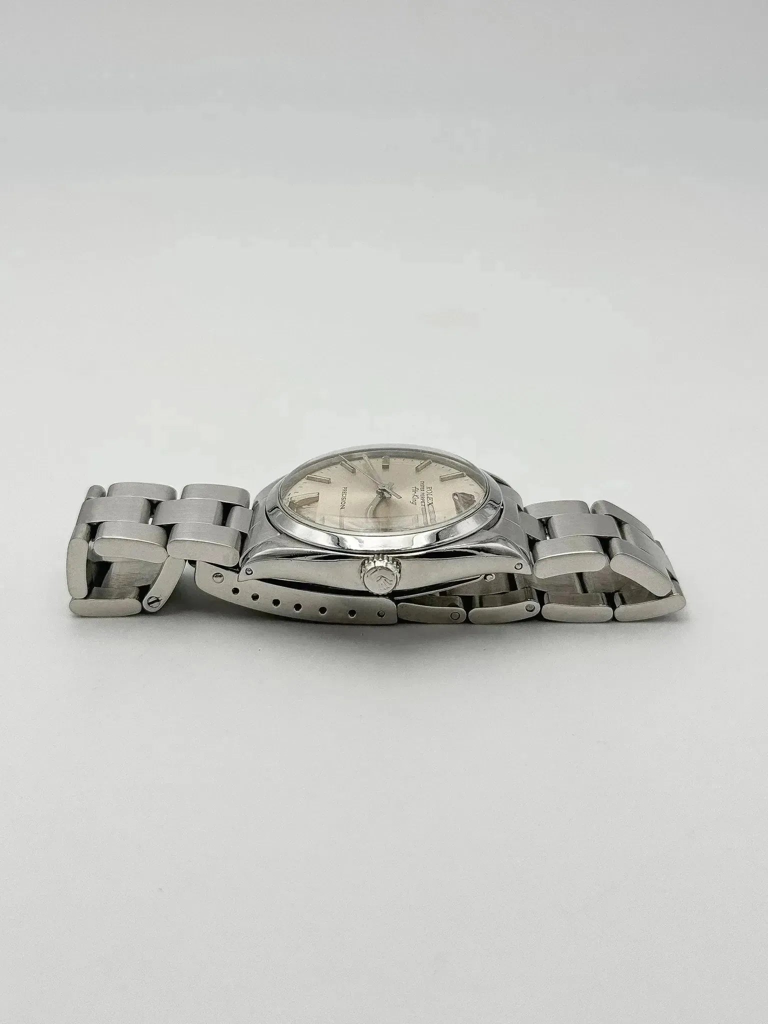 Rolex - Air King Oyster Perpetual 5500 Champagne patiné - 1978 - Atelier Victor - Vintage Shop