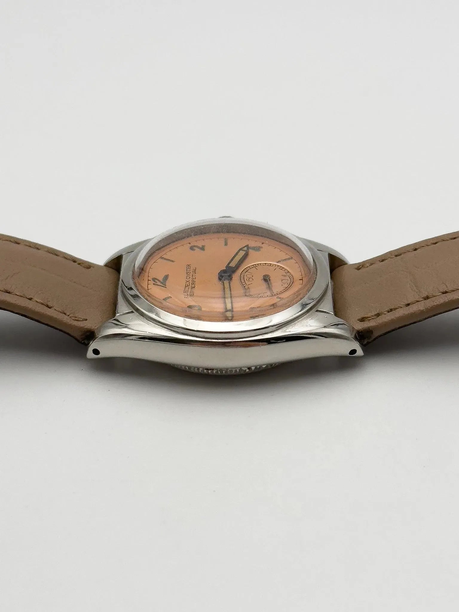 Rolex - Bubble Back 6050 Rare Salmon - 1950 - Atelier Victor - Vintage Shop