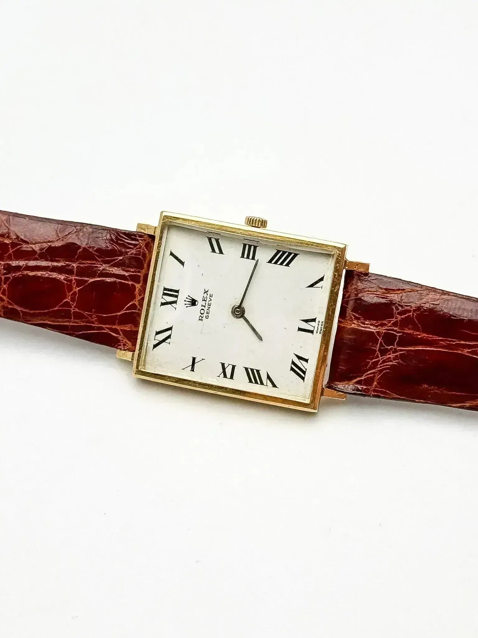 Rolex - Cellini Tank XL Or jaune 18k 3603 - 1960s - Atelier Victor