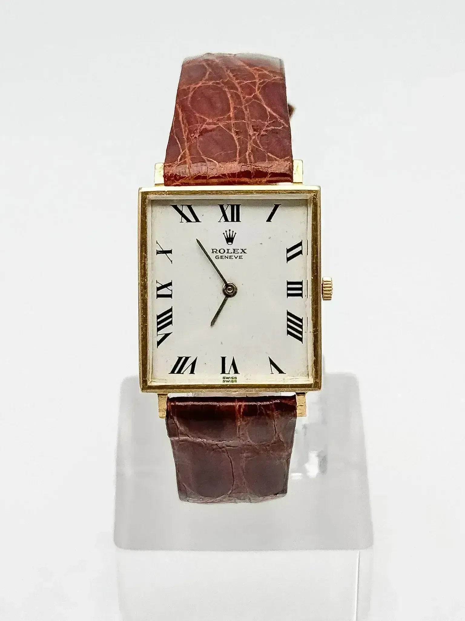 Rolex - Cellini Tank XL Or jaune 18k 3603 - 1960s - Atelier Victor